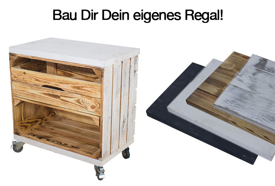 Mit unserem Planungstool kannst Du diverse kreative Holzmöbel gestalten. Möglichkeiten wären etwa:  ein Lowboard / eine TV Bank für Wohn- oder Schlafzimmer ein Sideboard für den Flur ein gemütliches Sitzregal mit Platz für Schuhe oder Bücher Schuhregale / Bücherregale oder auch großzügige Regalsysteme ein Couchtisch mit Stauraum oder ein Lounge Tisch für die Terrasse Beistelltische für Pflanzen und Dekoration im Haus oder auf dem Balkon rustikale DIY Hocker oder Sitzbänke Neugierig geworden? Dann probiere es einfach aus - Du wirst  begeistert sein!