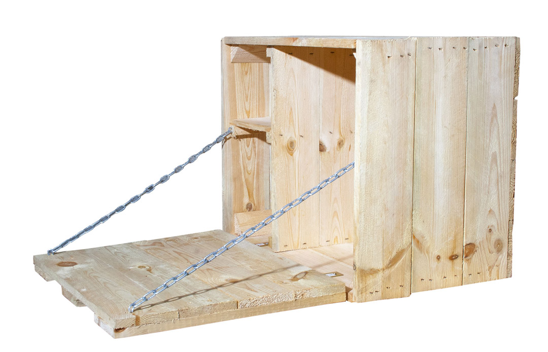 Truhen : kleine wand hängebar mit integrierter arbeitsplatte ... Holz arbeitsplatte