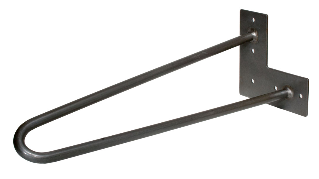 Zubehör Hairpin Legs Tischbeine 2 Stangen36cm silber Zubehör Hairpin Legs Tischbeine 2 Stangen36cm silber
