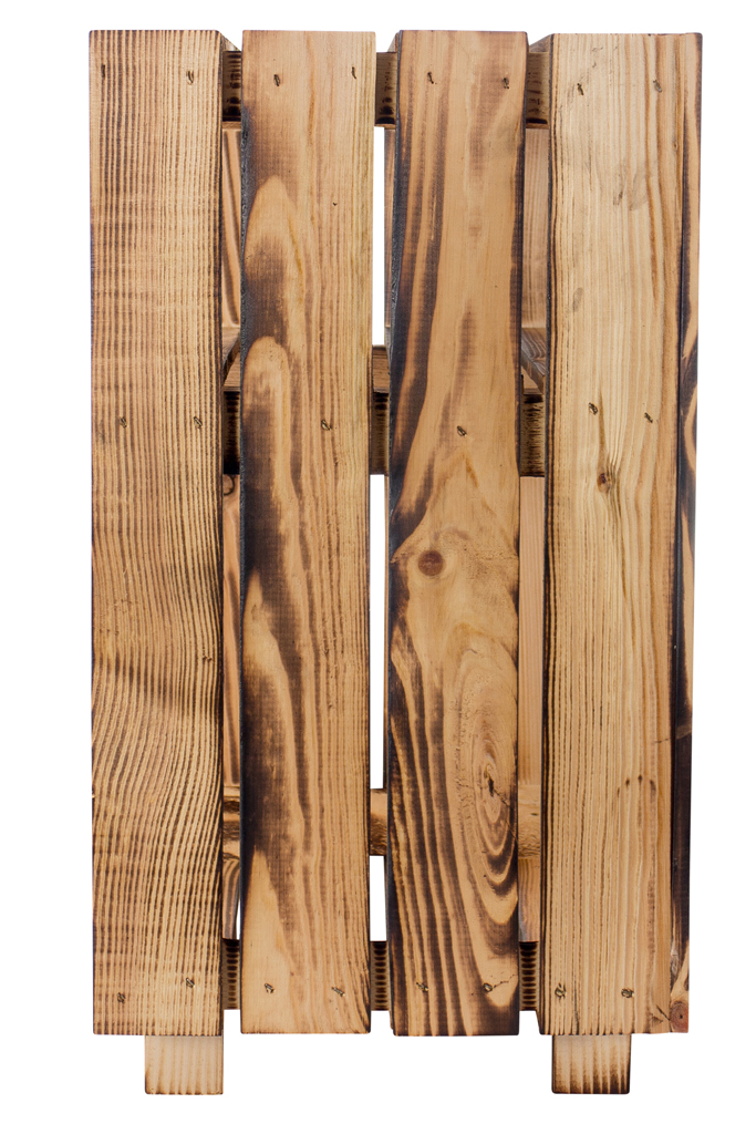 2er Set - Nachttisch mit Boden in *geflammt* 30,5x40x54cm Nachttisch mit Boden in *geflammt* 30,5x40x54cm