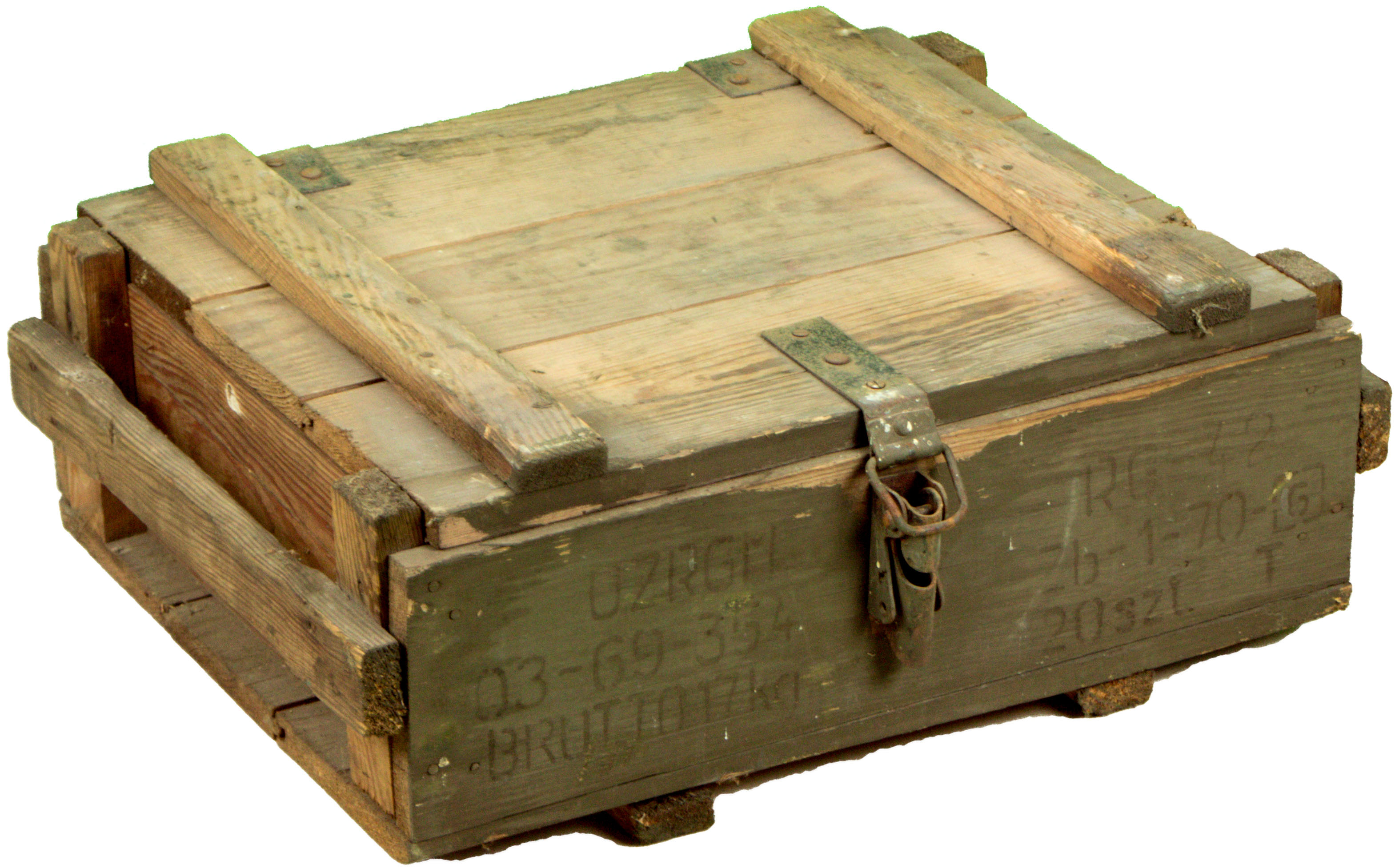 Munitionskiste Transport grün / Natur Munitionskiste Transport grün / Natur