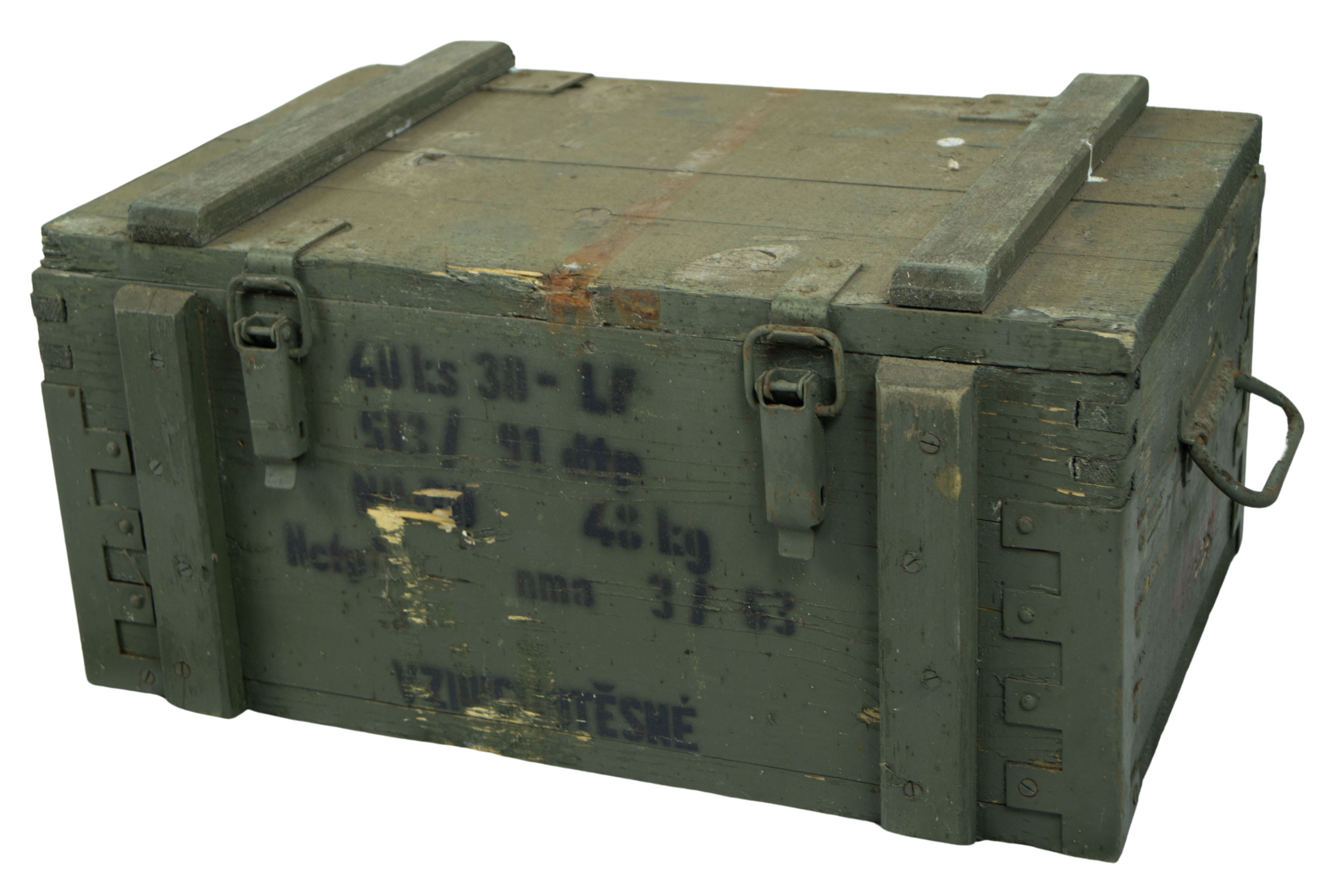 Munitionskiste 40 KS B-Ware als Couchtisch Munitionskiste 40 KS B-Ware als Couchtisch