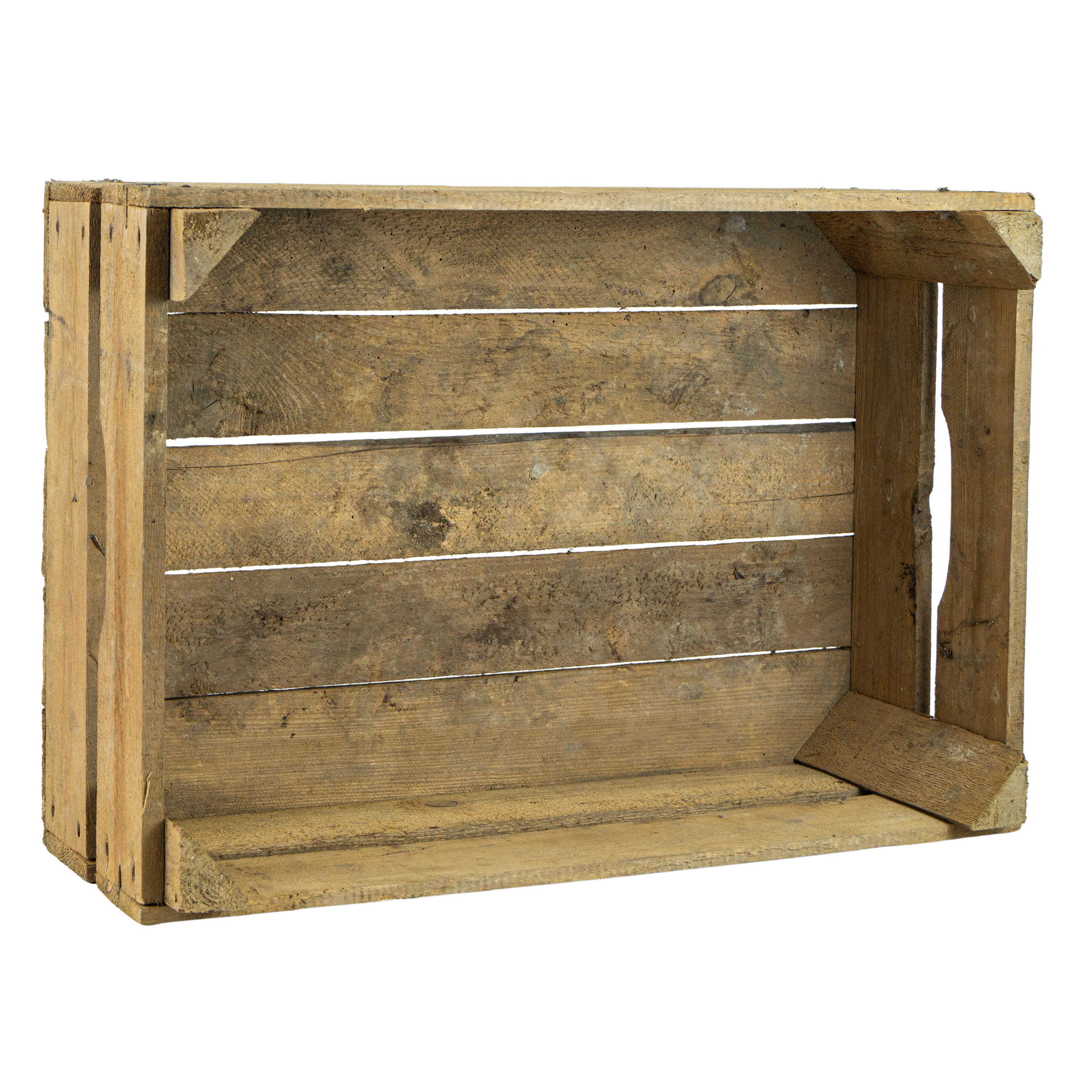 gebrauchte Obstkiste Holzsteige ohne Aufschrift 60x40x18cm