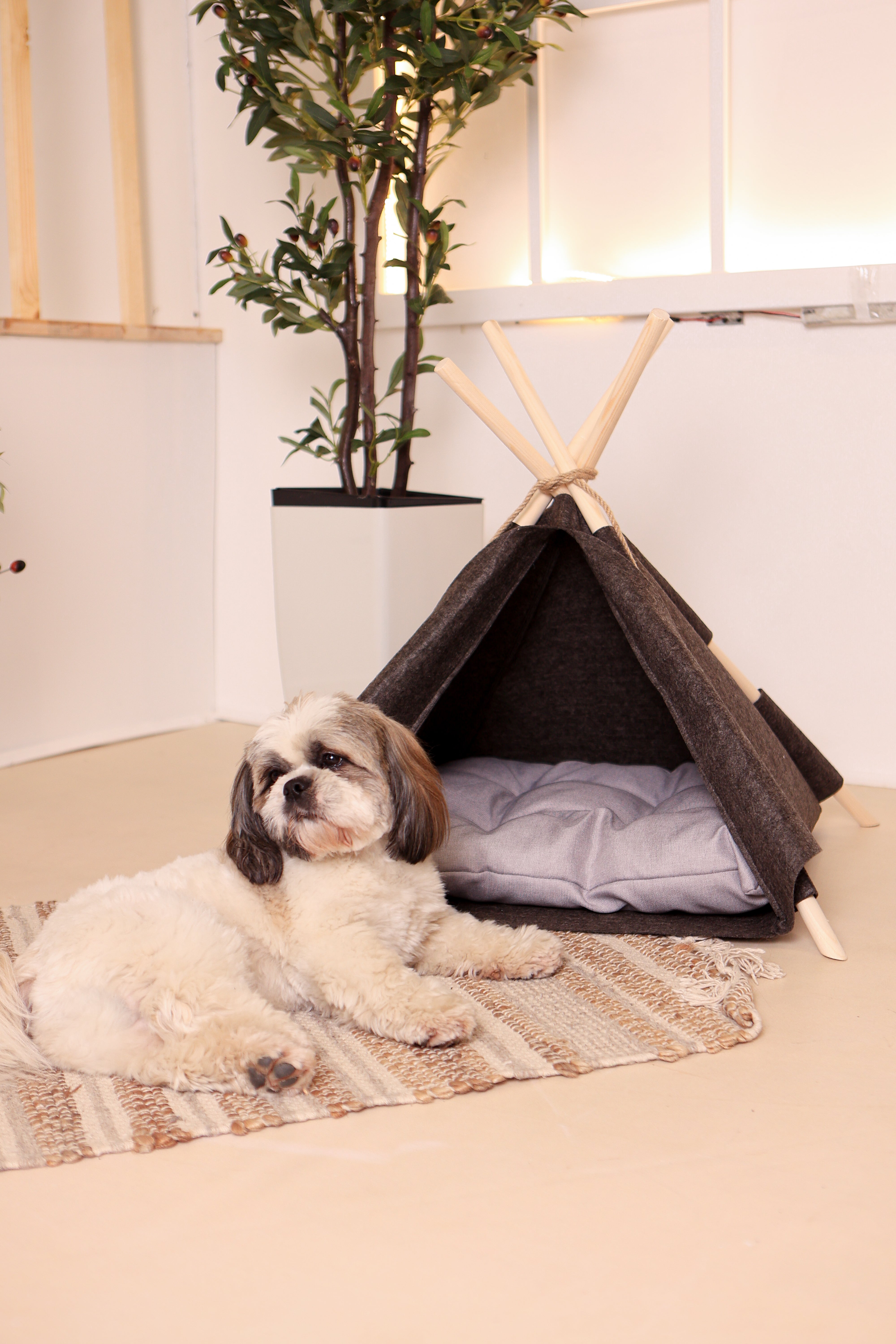 Wigwam für Hunde und Katzen / Hundezelt / Hundetipi & Katzentipi / Hundehöhle / Hundehütte / Tierzelt Wigwam für Hunde und Katzen / Hundezelt / Hundetipi & Katzentipi / Hundehöhle / Hundehütte / Tierzelt