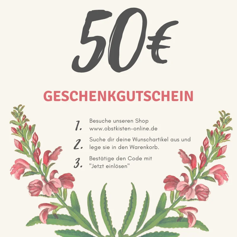 Geschenk-Gutschein 50€ Geschenk-Gutschein 50€