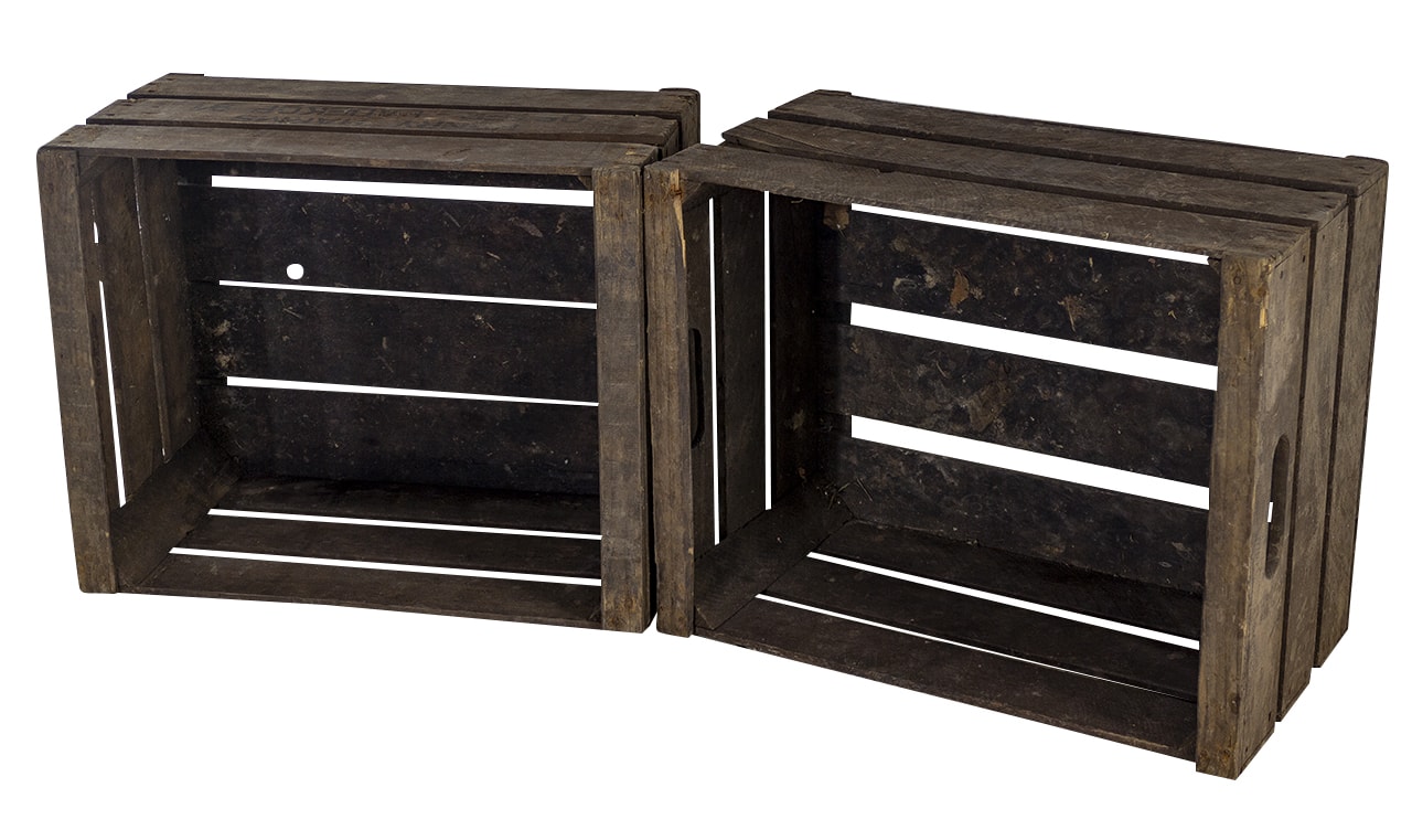 Bundesformat Kiste mit Leiste 49x39x28cm