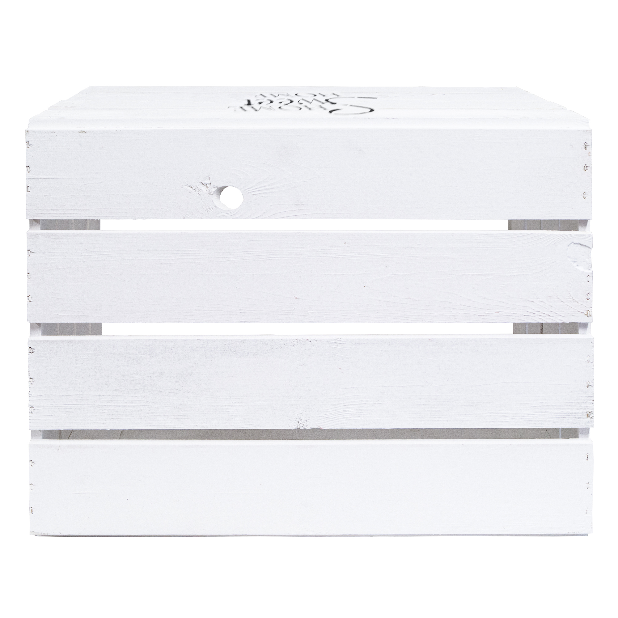 Obstkiste Home Sweet Home HSH Weiss Obstkiste Home Sweet Home HSH Weiss