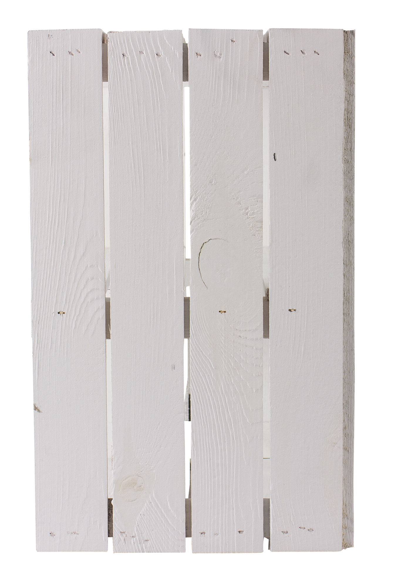 Weiße Kiste für Schuh-und Bücherregal "quer" 50x40x30cm