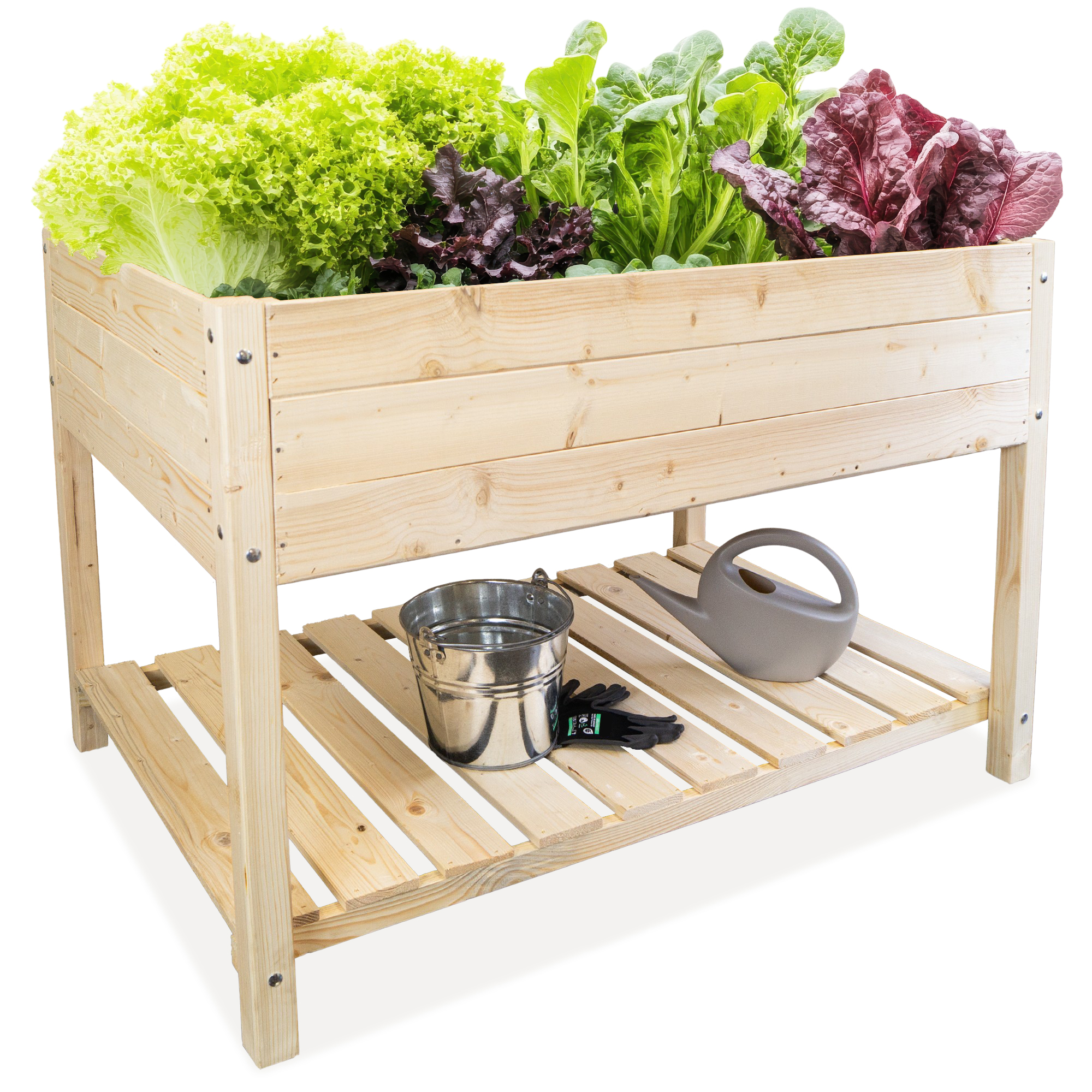 Hochbeet XL 118x79x78cm Natur Hochbeet XL 118x79x78cm Natur