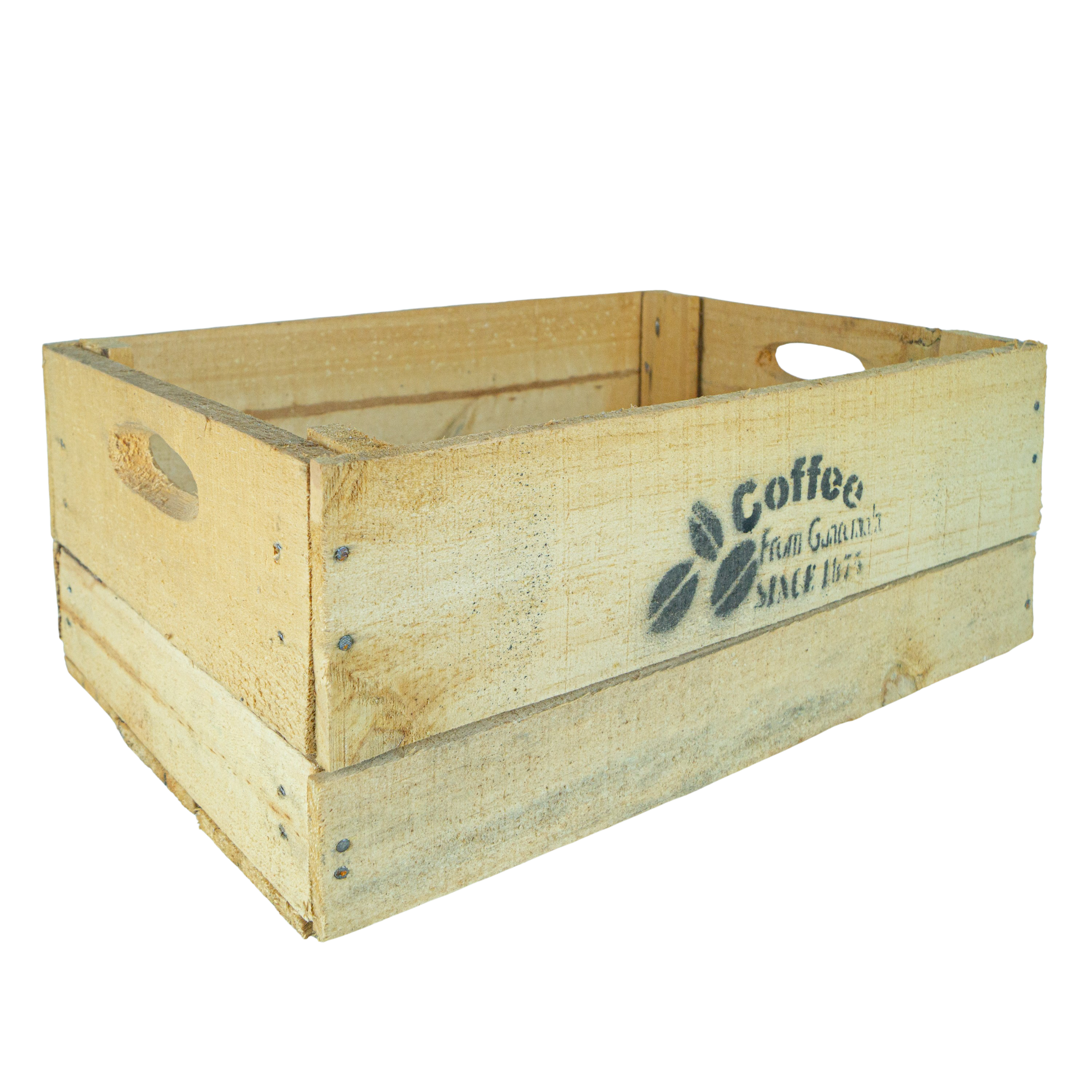 alte Holzkiste Coffee in verschiedenen Grössen Vintage Upcycling DIY alte Holzkiste Coffee in verschiedenen Grössen Vintage Upcycling DIY