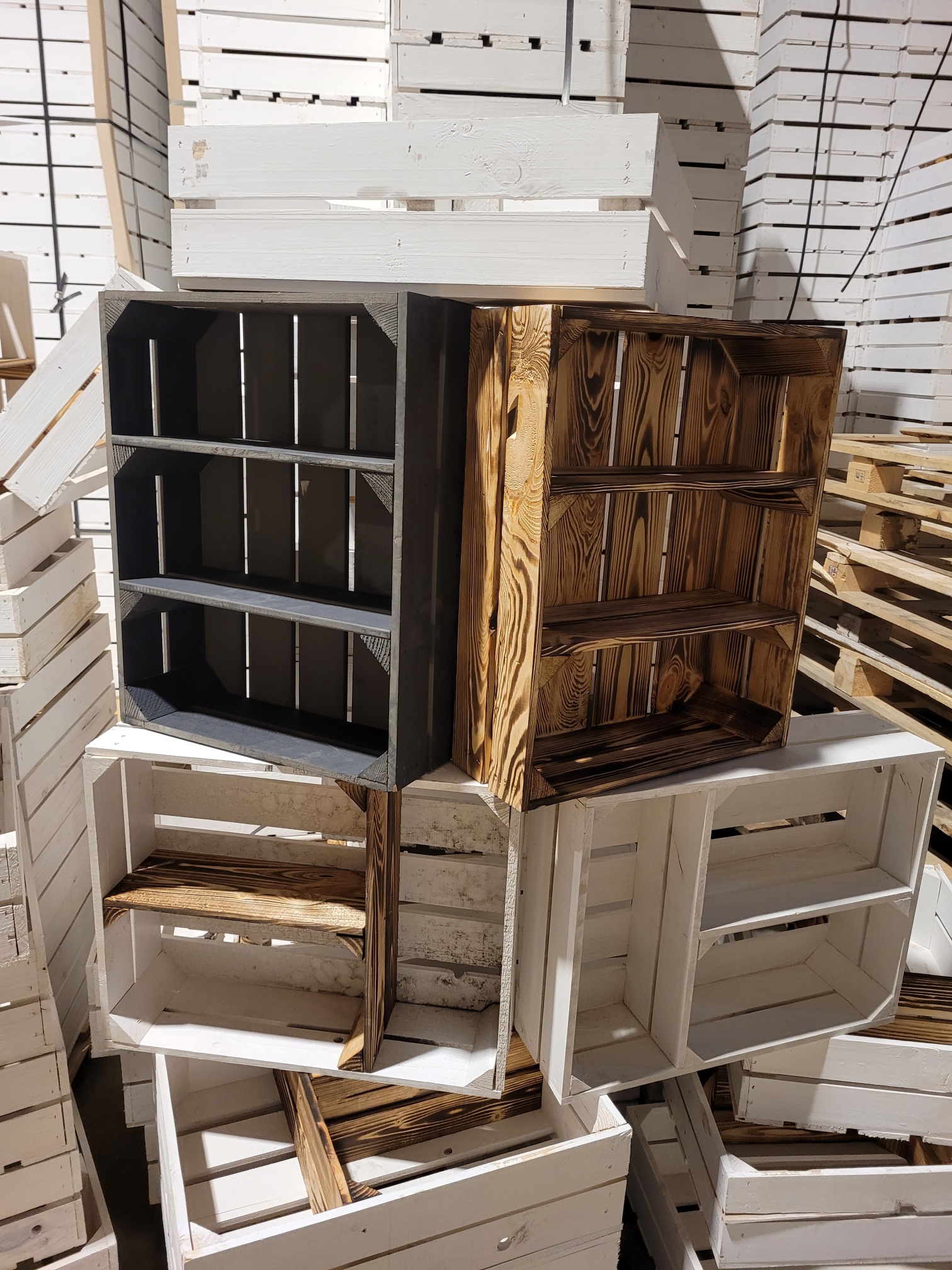 3er Set Retourenpaket aus 50 x 40 x 15cm Kisten 3er Set Retourenpaket aus Kisten