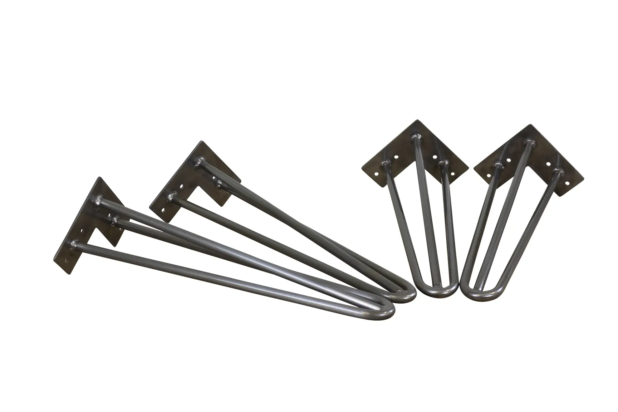 Hairpin Legs Tischbeine 2 Stangen/36cm "grau" 4er Set Hairpin Legs Tischbeine 2 Stangen/36cm "grau" 4er Set