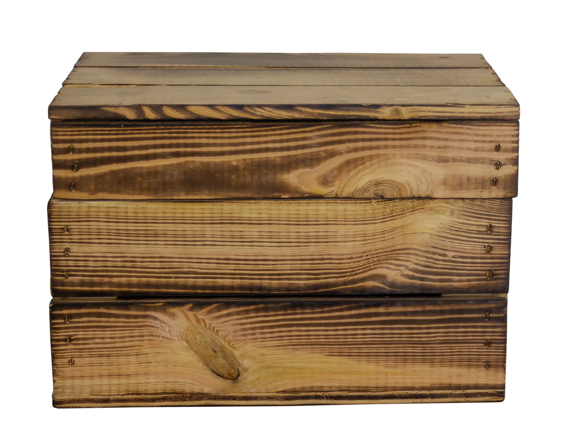 Kleine geflammte Holztruhe als Geschenkbox oder Erinnerungskiste S 30x20x20 cm Kleine geflammte Holztruhe als Geschenkbox oder Erinnerungskiste S 30x20x20 cm