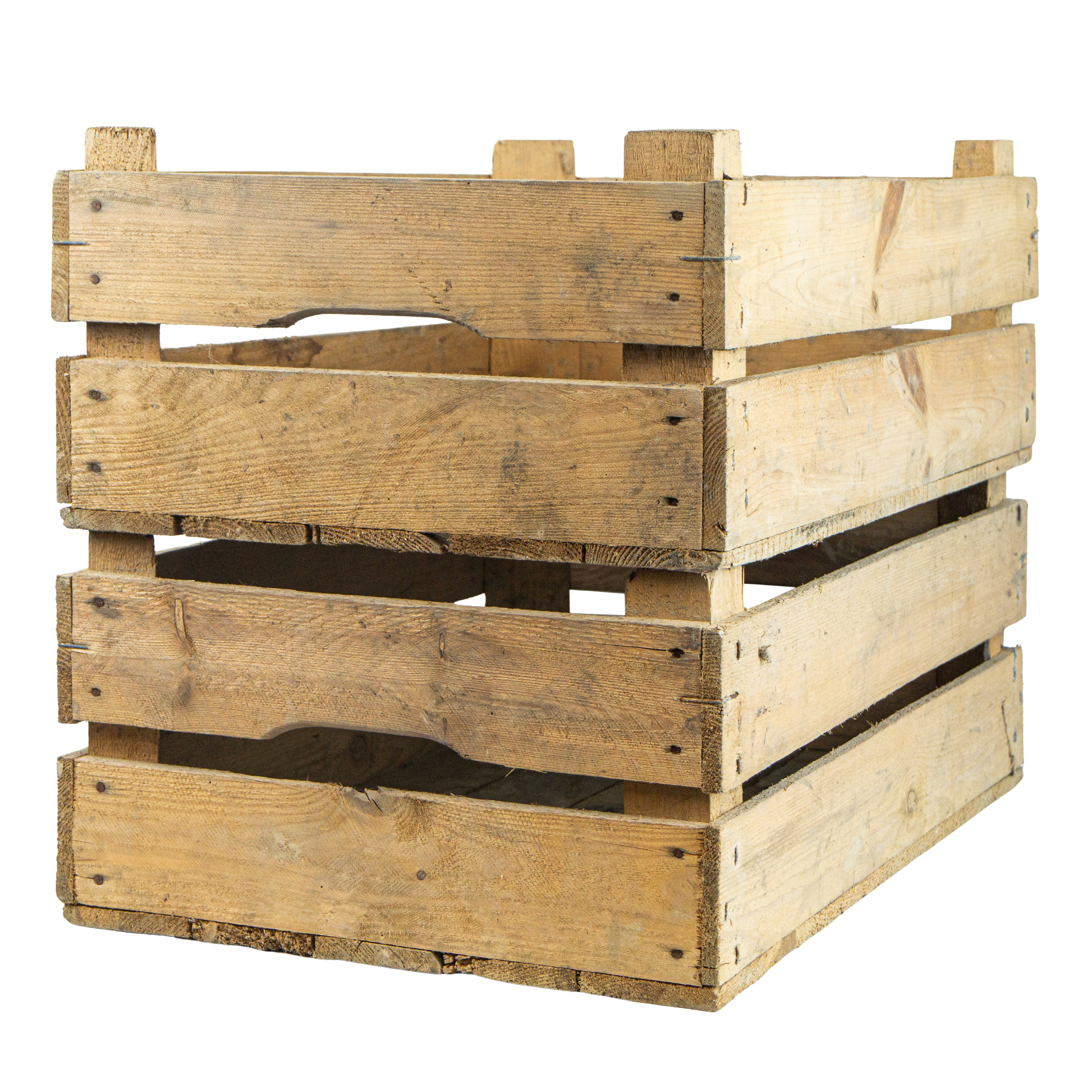 gebrauchte Obstkiste Holzsteige ohne Aufschrift 60x40x18cm