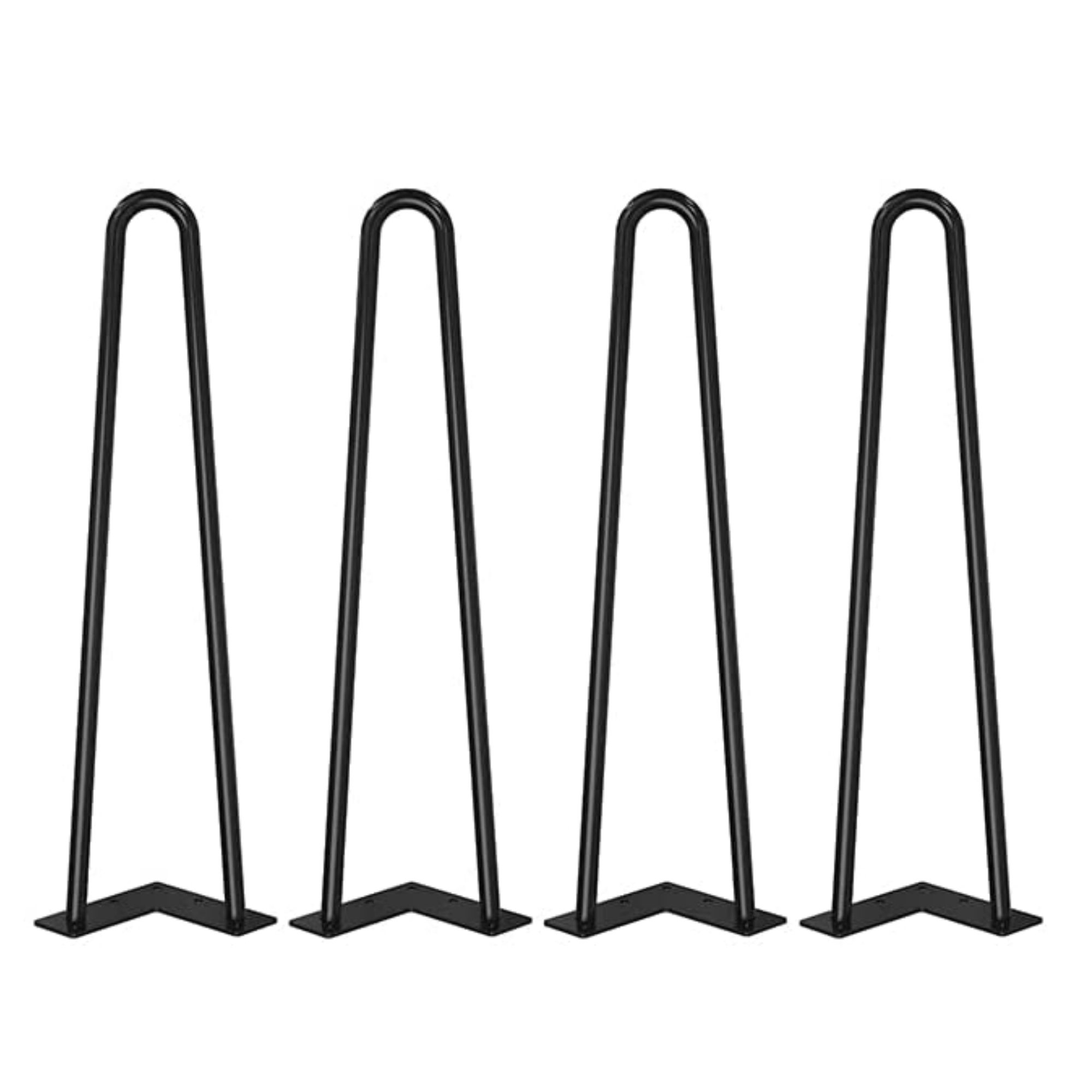 Hairpin Legs Tischbeine 2 Stangen/36cm "schwarz" 4er Set Hairpin Legs Tischbeine 2 Stangen/36cm "schwarz" 4er Set