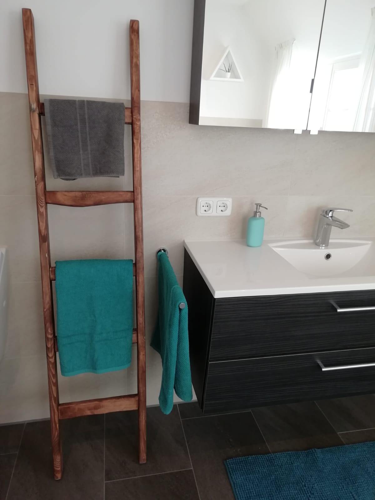 Neue Holzleiter "Altländer Art" 165cm