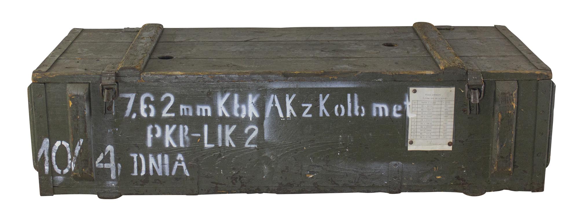 sehr grosse Munitionskiste 126er Maße: ca. 125x56x33