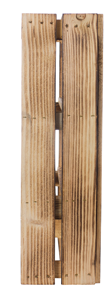 Regalkiste flach mit 3 Fächern *geflammt* 50x40,5x16cm Regalkiste flach mit 3 Fächern *geflammt* 50x40,5x16cm