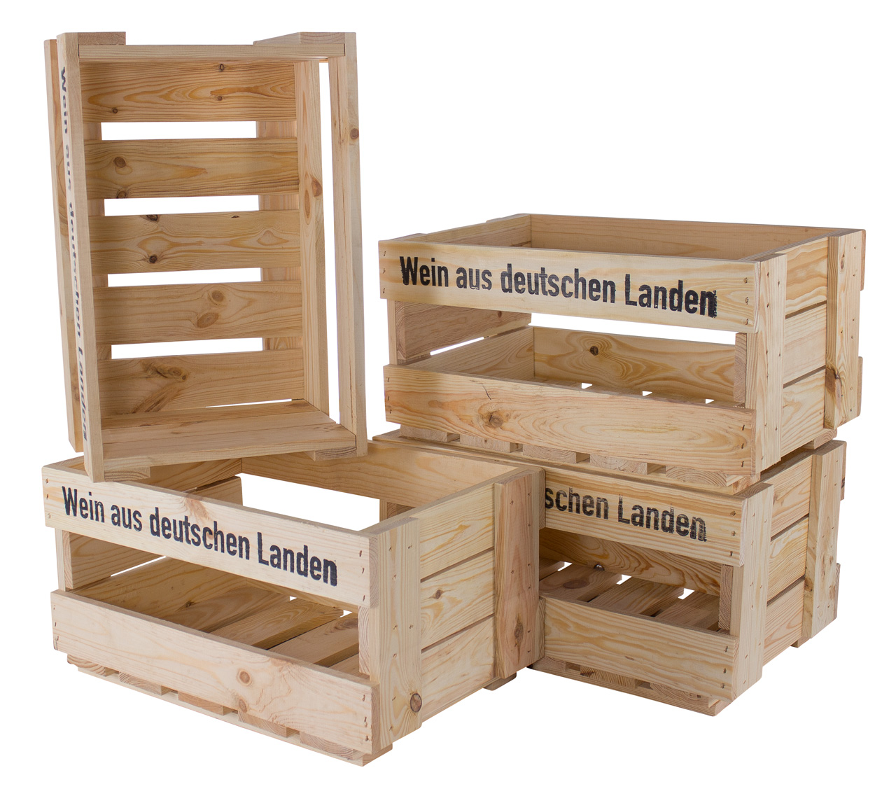 Neue Weinkiste - Wein aus deutschen Landen 46x30,5x24cm