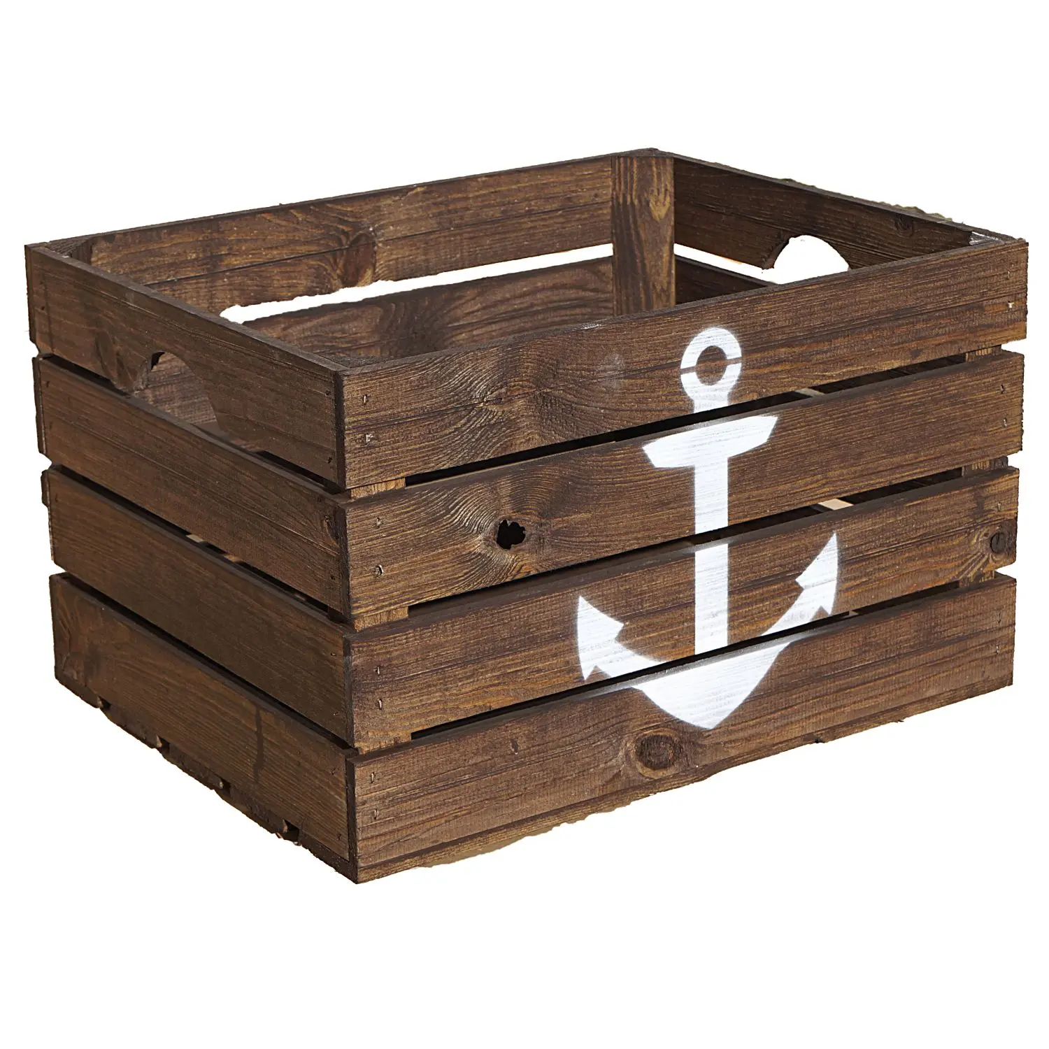 Obstkiste "JOHANNA" dunkel "ANKER" Obstkiste "JOHANNA" dunkel "ANKER"