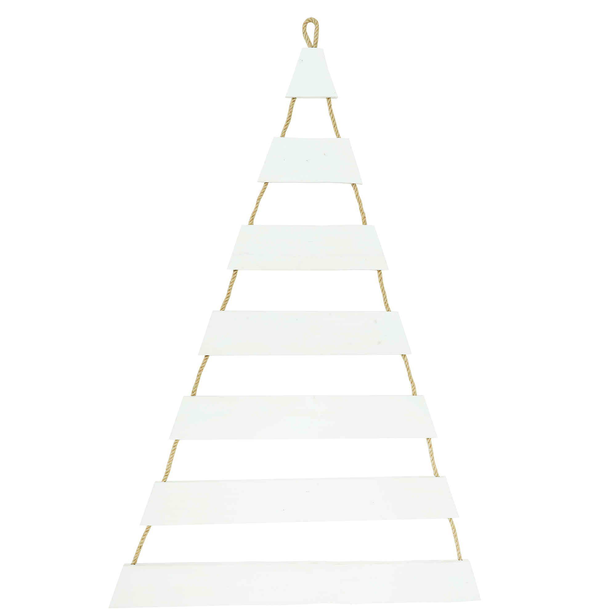 Weihnachtsbaum Adventskalender mit 24 Plätzen in weiß Deko-Holzleiter in Weihnachtsbaum-Form zum Aufhängen Tannenbaum Leiter Weihnachtsbaum Adventskalender mit 24 Plätzen in weiß Deko-Holzleiter in Weihnachtsbaum-Form zum Aufhängen Tannenbaum Leiter