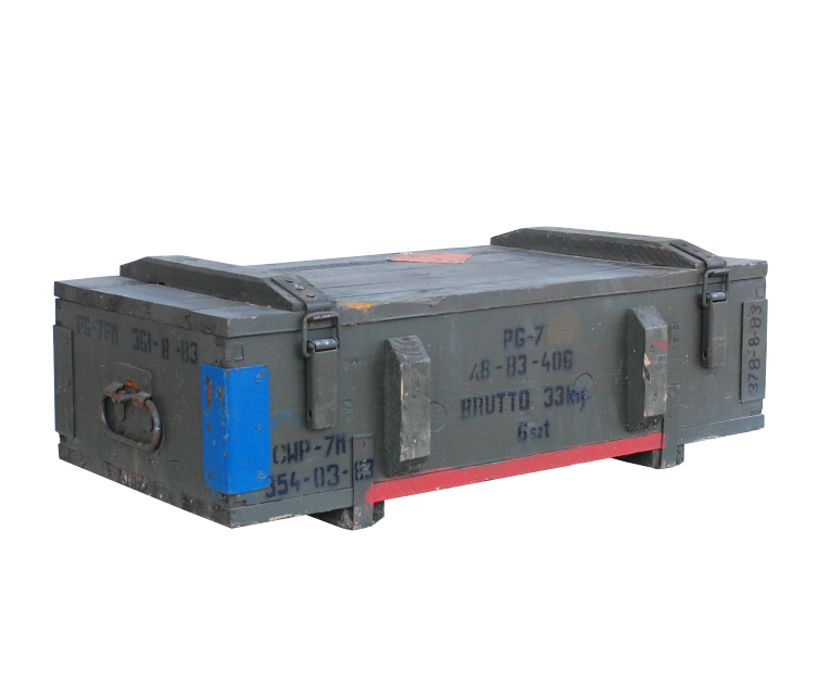 Munitionskiste Typ PG-7 80x42x24cm Munitionskiste Typ PG-7 80x42x24cm