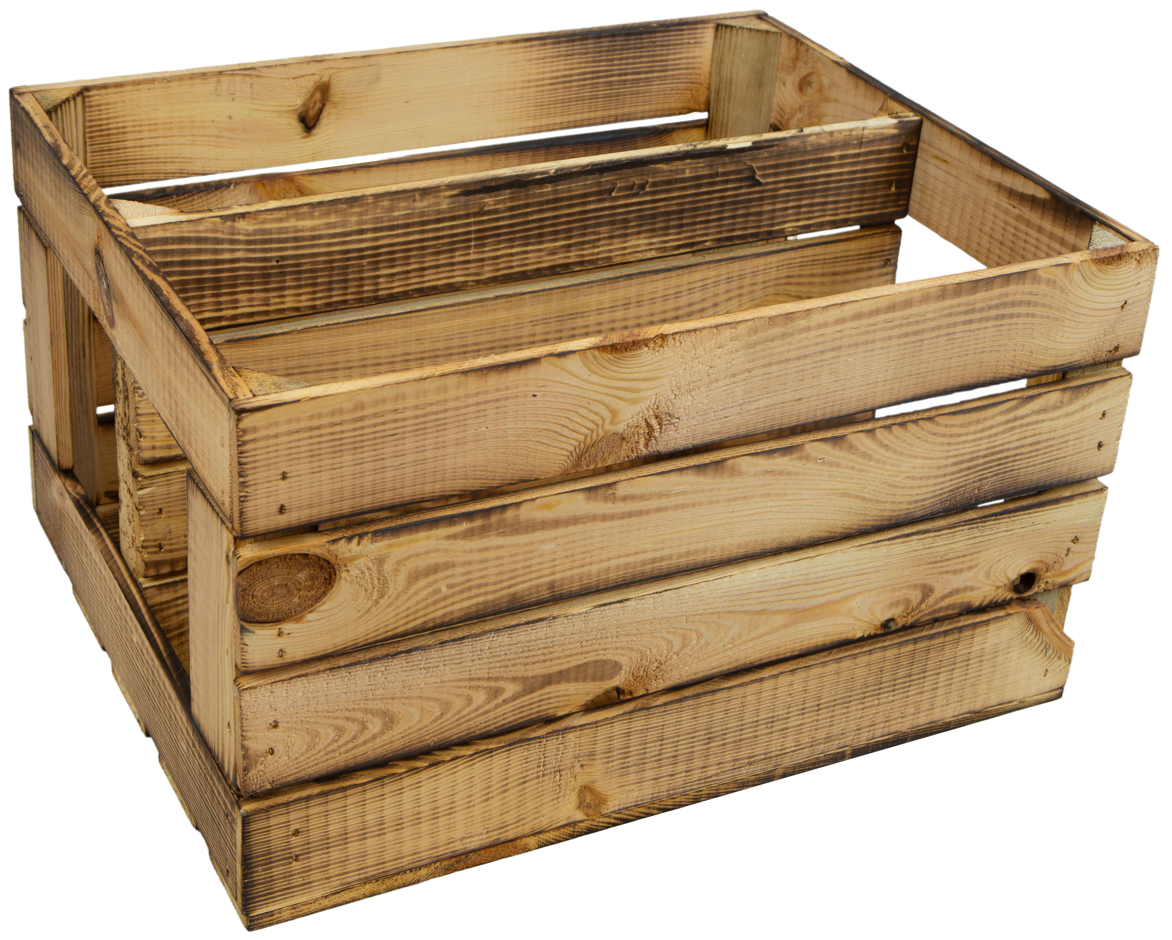 Geflammte Regalkiste Display Edition 50x40x30cm