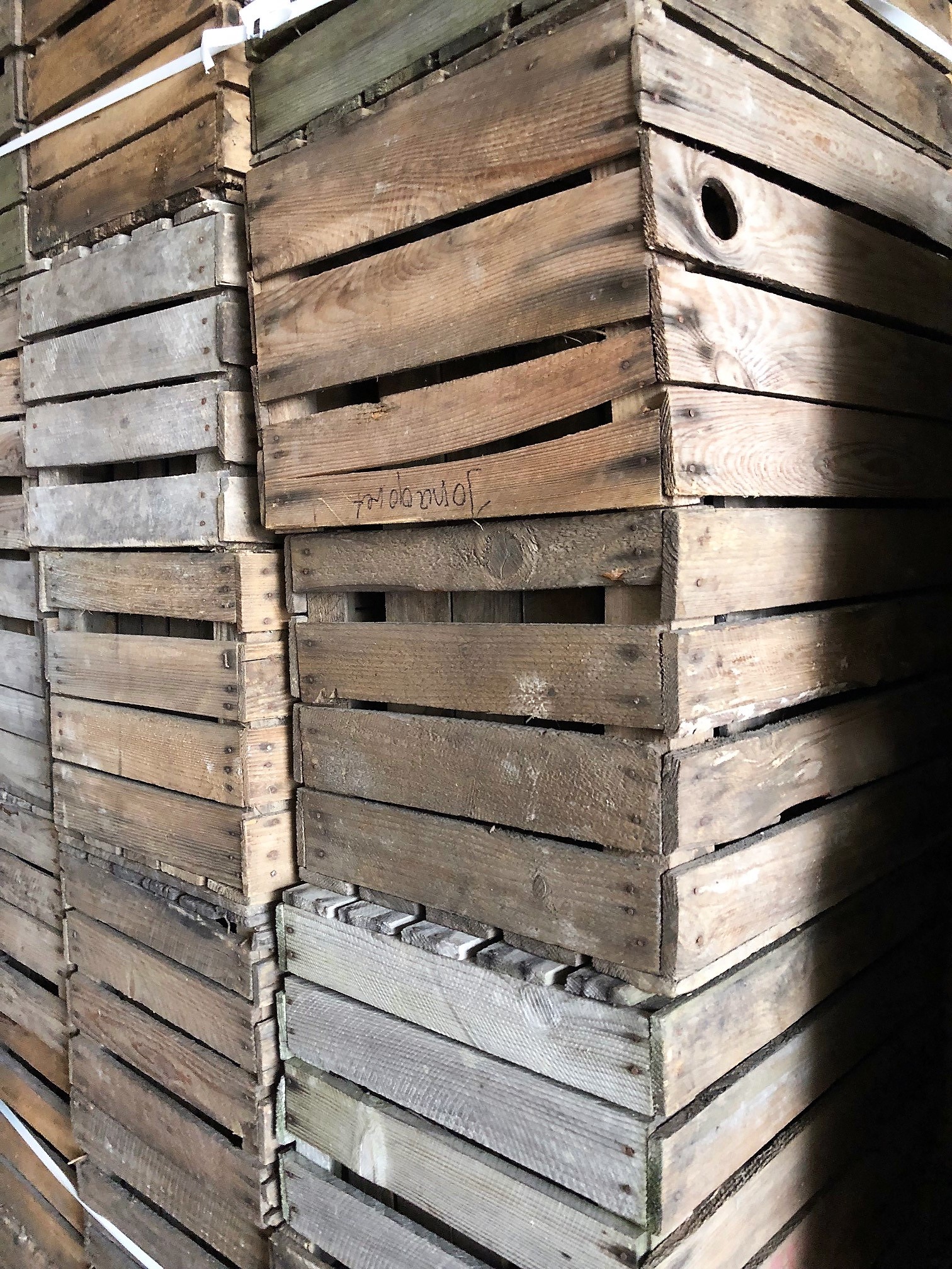 B-Ware I Alte Kiste I Ideal zum dekorieren rund ums Haus 50x40x30cm