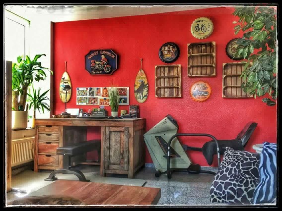 Regalkiste flach mit 3 Fächern *geflammt* 50x40,5x16cm Regalkiste flach mit 3 Fächern *geflammt* 50x40,5x16cm