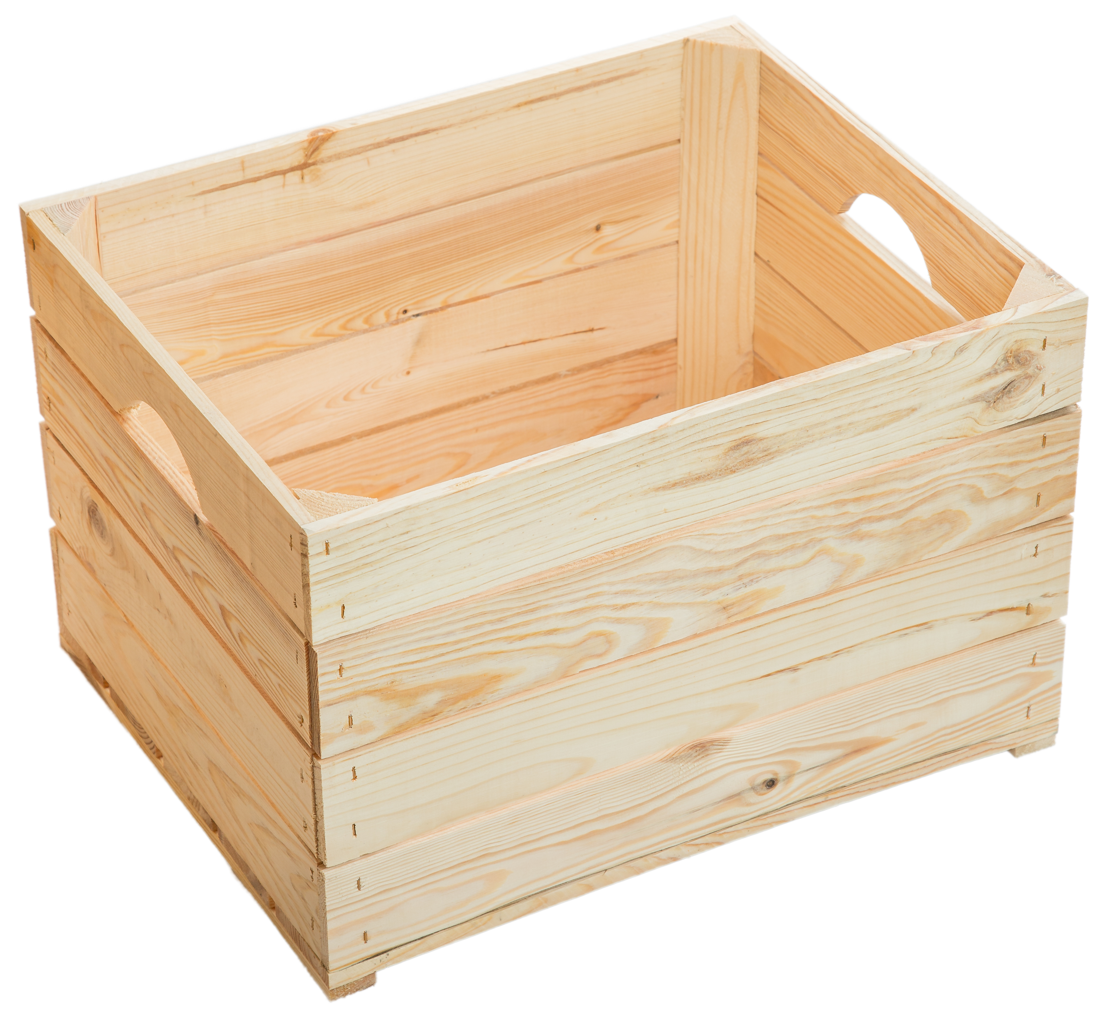 Holzkiste Johanna neu Natur 50x40x30cm