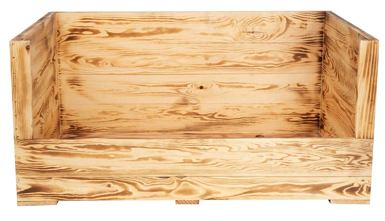 Hundebett Balu geflammt mit Kissen 90x57x45cm XXL Hundebett Balu geflammt mit Kissen 115x54x40,5cm