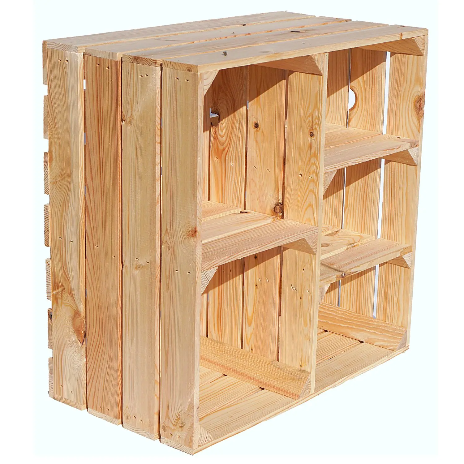 Obstkistenregal Bertha Natur Obstkistenregal Bertha Natur