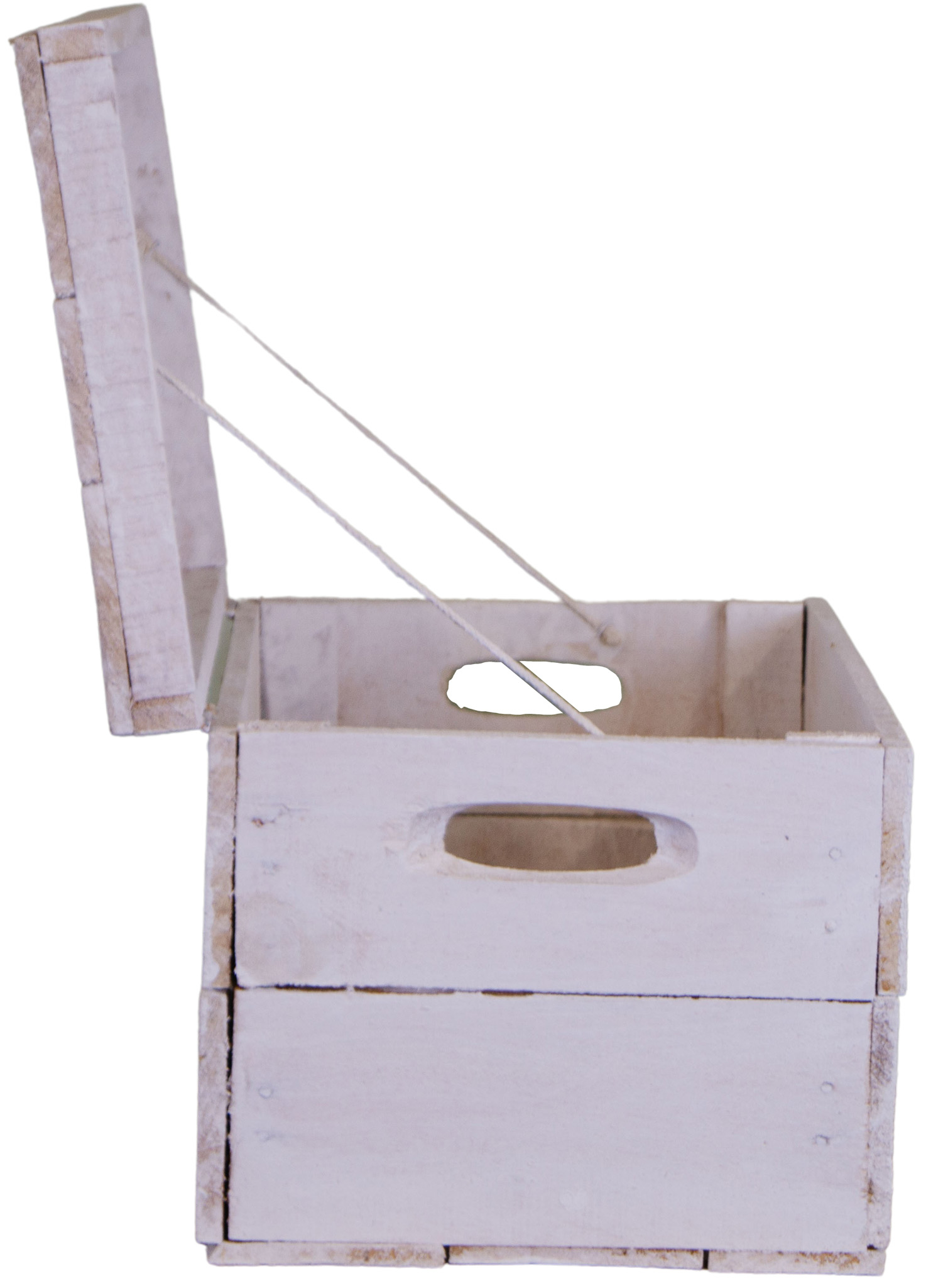 alte Holztruhe weiß Whisky mit Deckel in Größe M alte Holztruhe weiß Whisky mit Deckel in Größe M