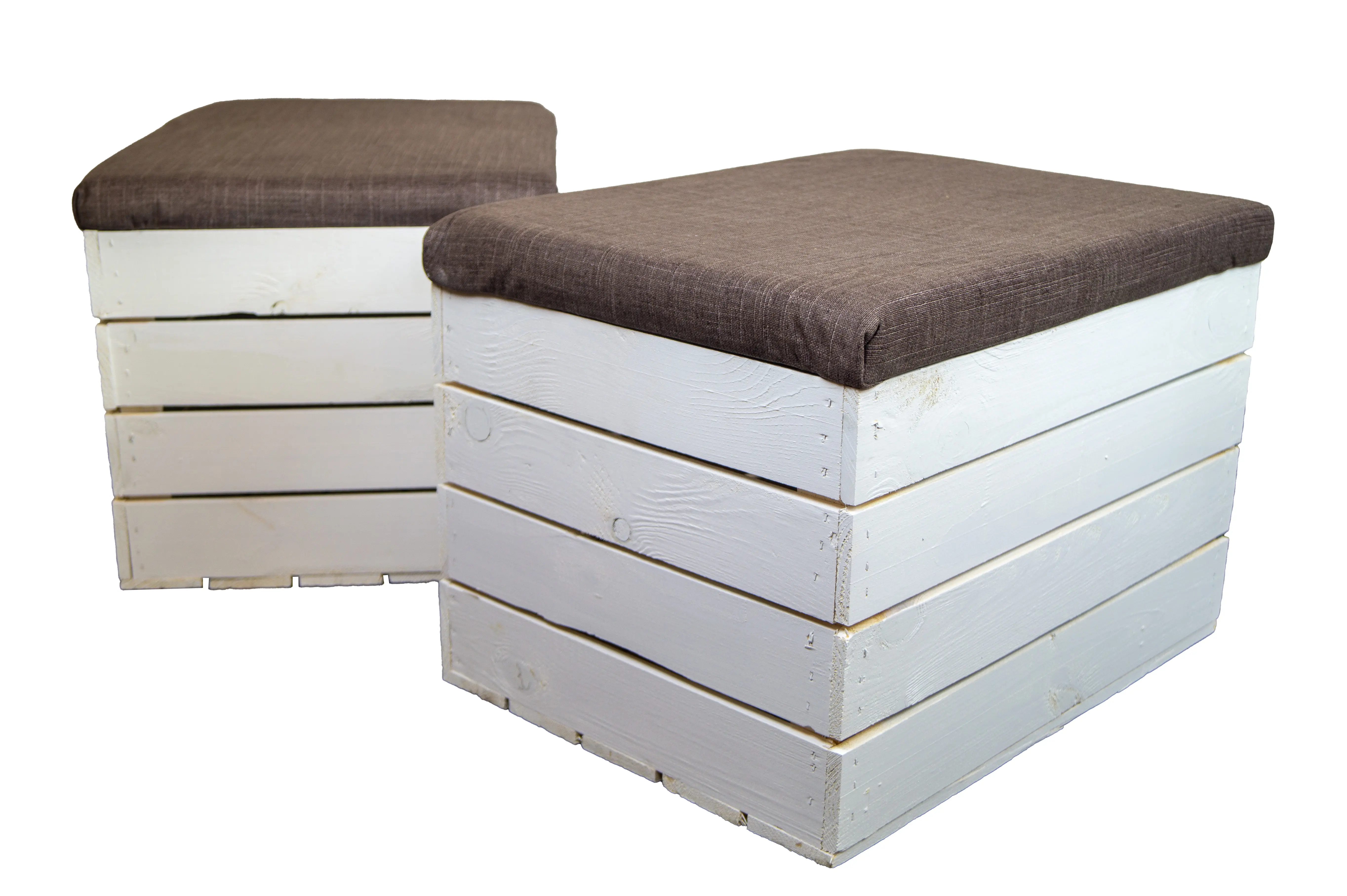 Sitzkiste Mira weiß mit Polster Maße 34x35x48 belastbar bis 150kg Deckel Sitzkiste Mira weiß mit Polster Maße 34x35x48 belastbar bis 150kg Deckel