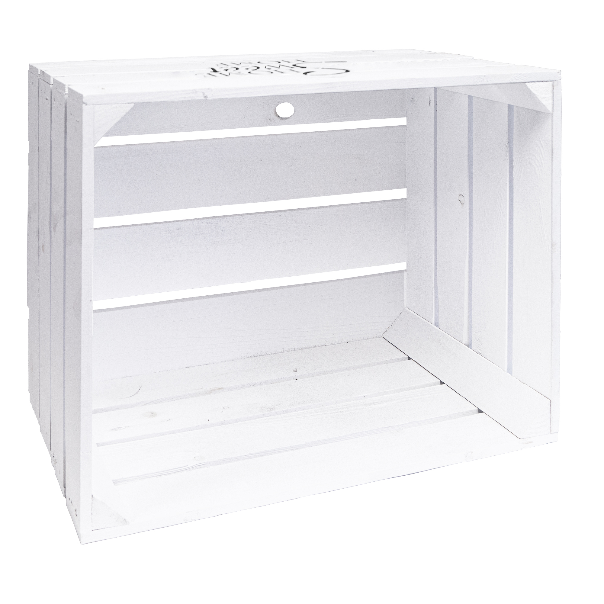 Obstkiste Home Sweet Home HSH Weiss Obstkiste Home Sweet Home HSH Weiss