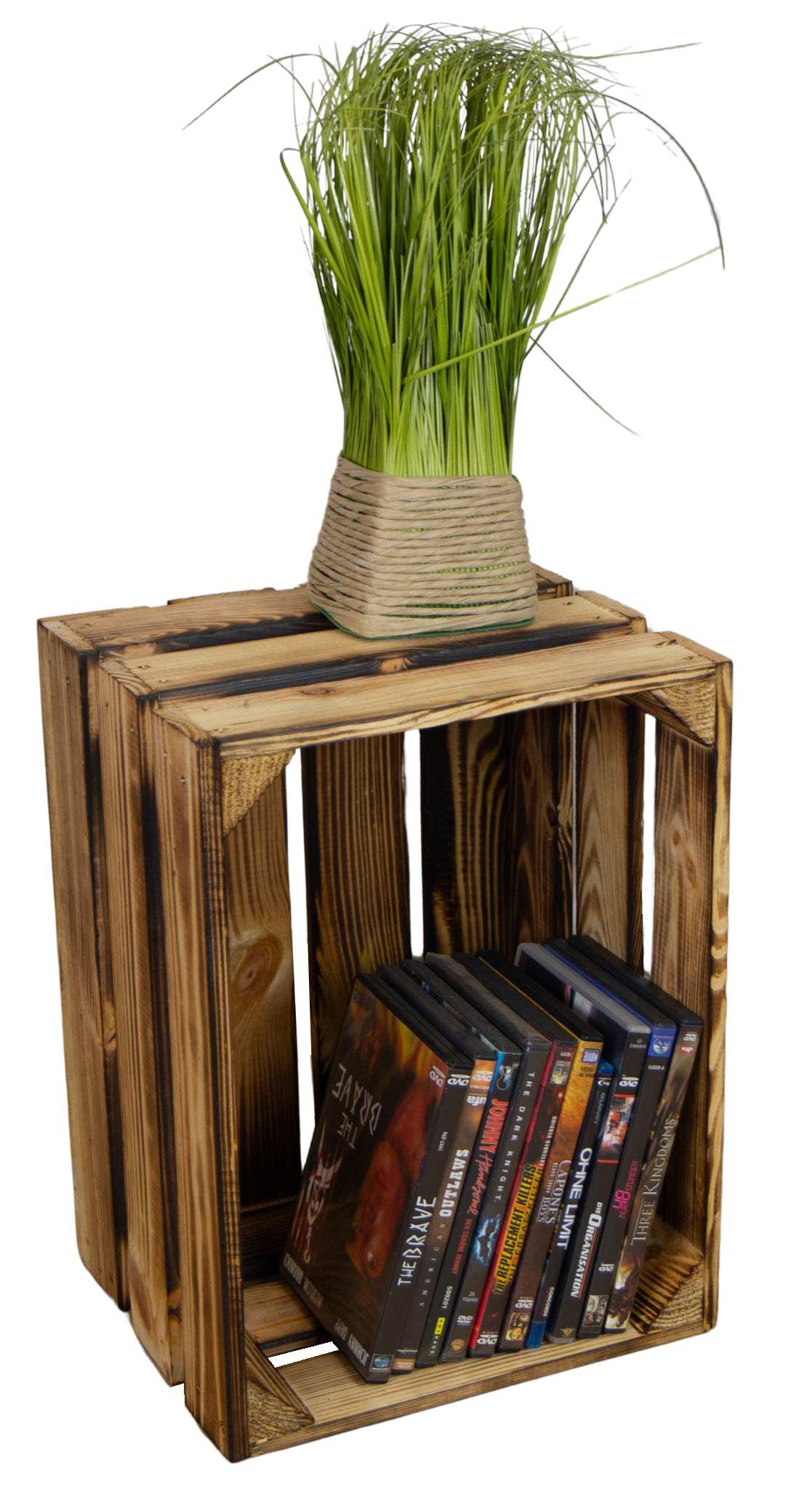 Kleine Obstkiste Bella in geflammt Kleine Obstkiste Bella in geflammt