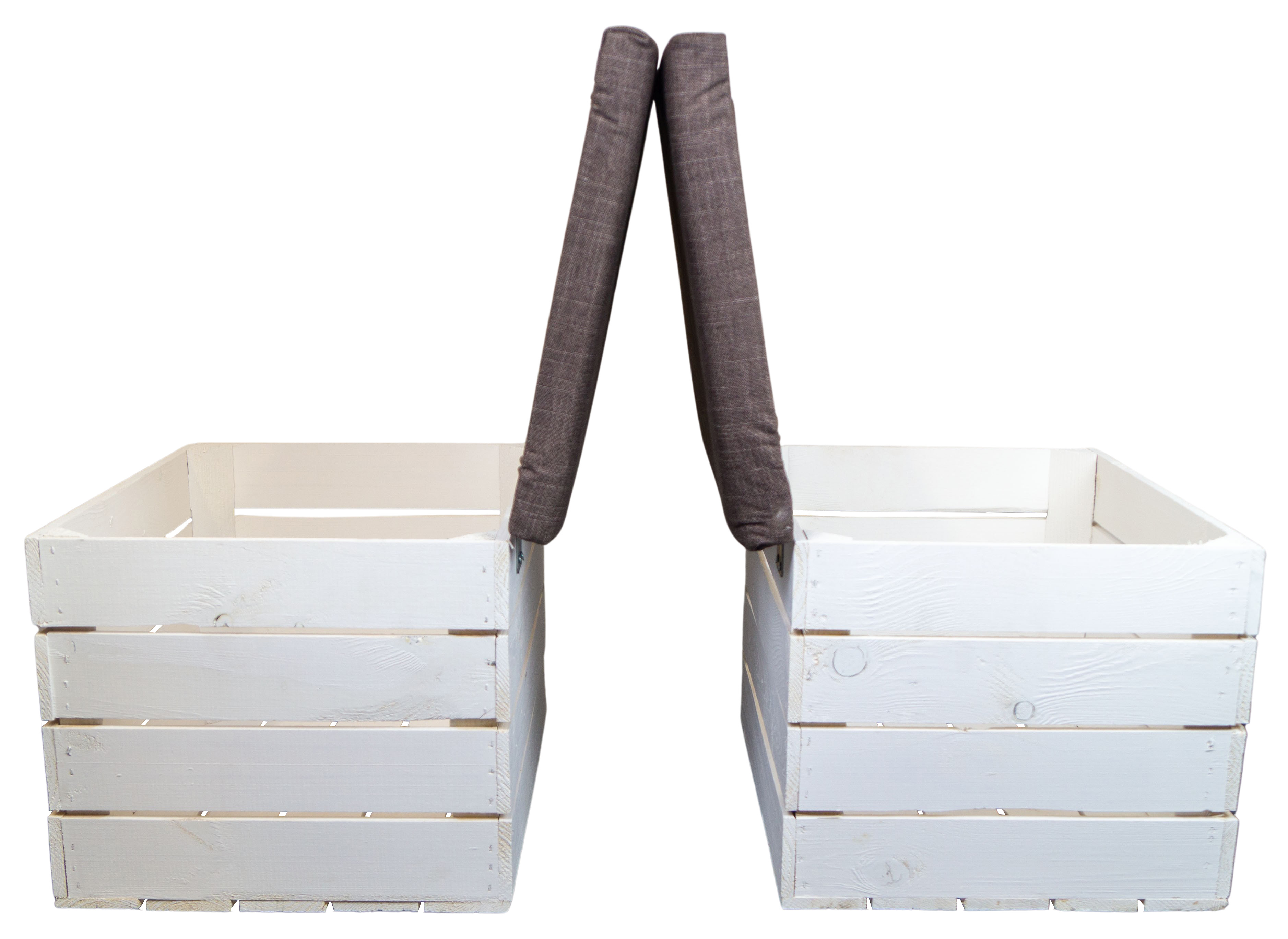 Sitzkiste Mira weiß mit Polster Maße 34x35x48 belastbar bis 150kg Deckel Sitzkiste Mira weiß mit Polster Maße 34x35x48 belastbar bis 150kg Deckel