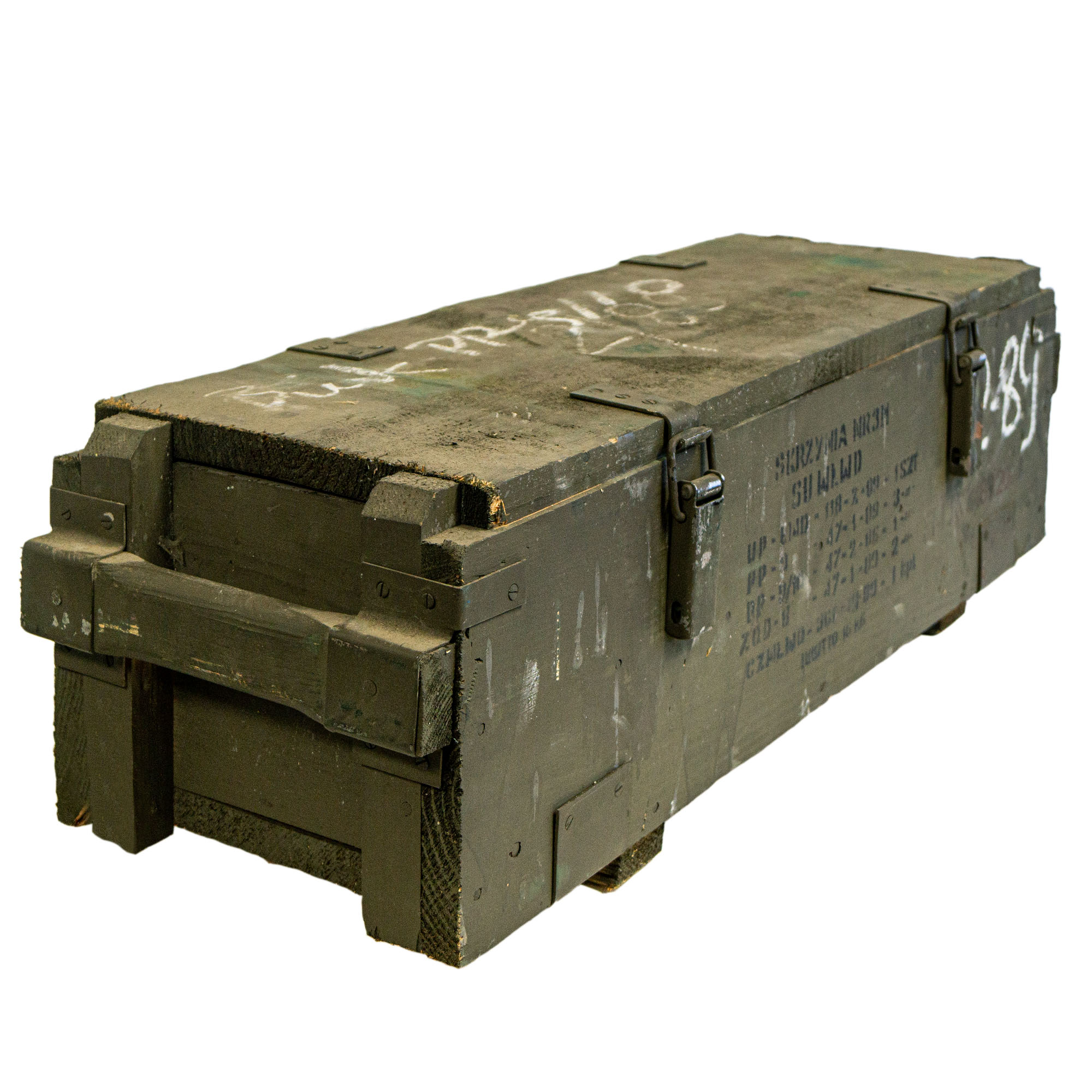 Vintage Frachtkiste NR3M – stabile Transportkiste mit Metallbeschlägen 73×23×22 cm Vintage Frachtkiste NR3M – stabile Transportkiste mit Metallbeschlägen 73×23×22 cm