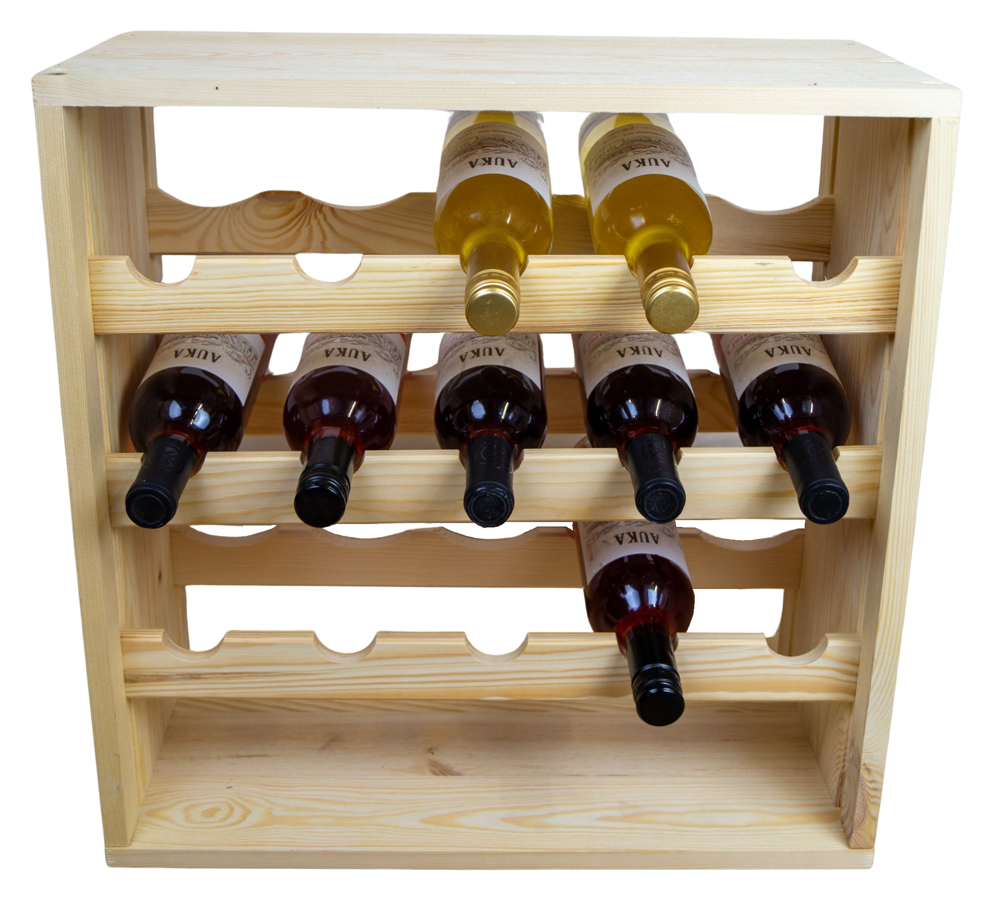 Flaschenregal für 15 Flaschen in natur Weinschrank Weinständer Weinregal bodenstehend stabil auch für Gastronomie Flaschenregal für 15 Flaschen in natur Weinschrank Weinständer Weinregal bodenstehend stabil auch für Gastronomie