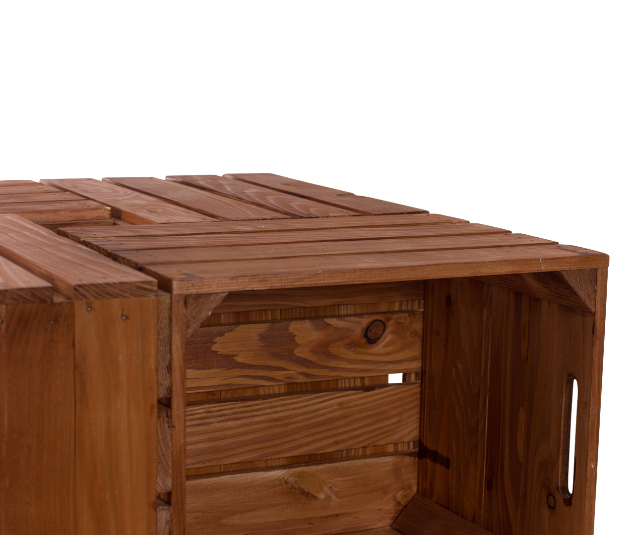 Couchtisch aus Kallax Kisten im Used look 72,5x72,5x37cm