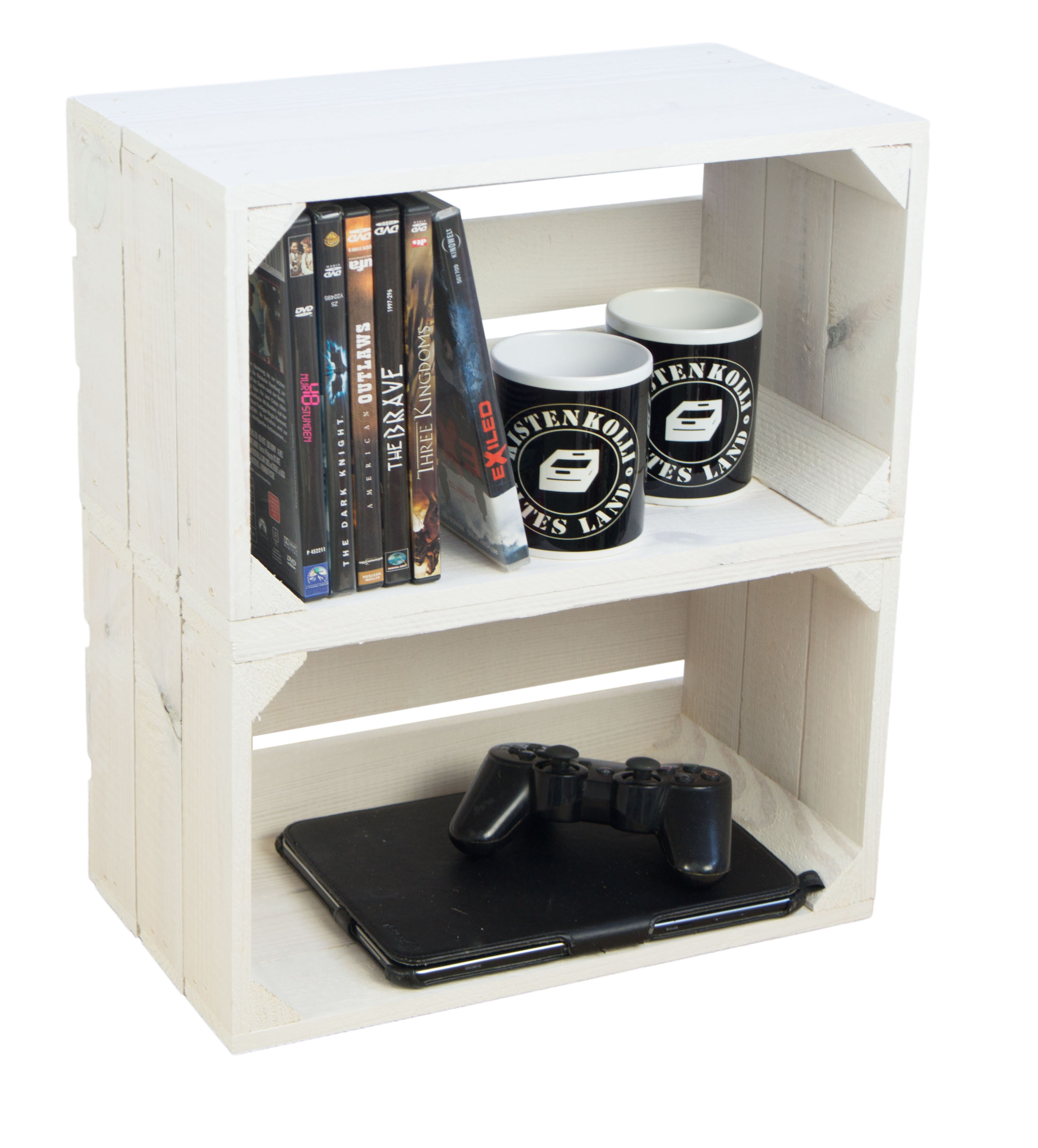 Regalkiste "Hilde" weiß ohne Regalkiste "Hilde" weiß ohne