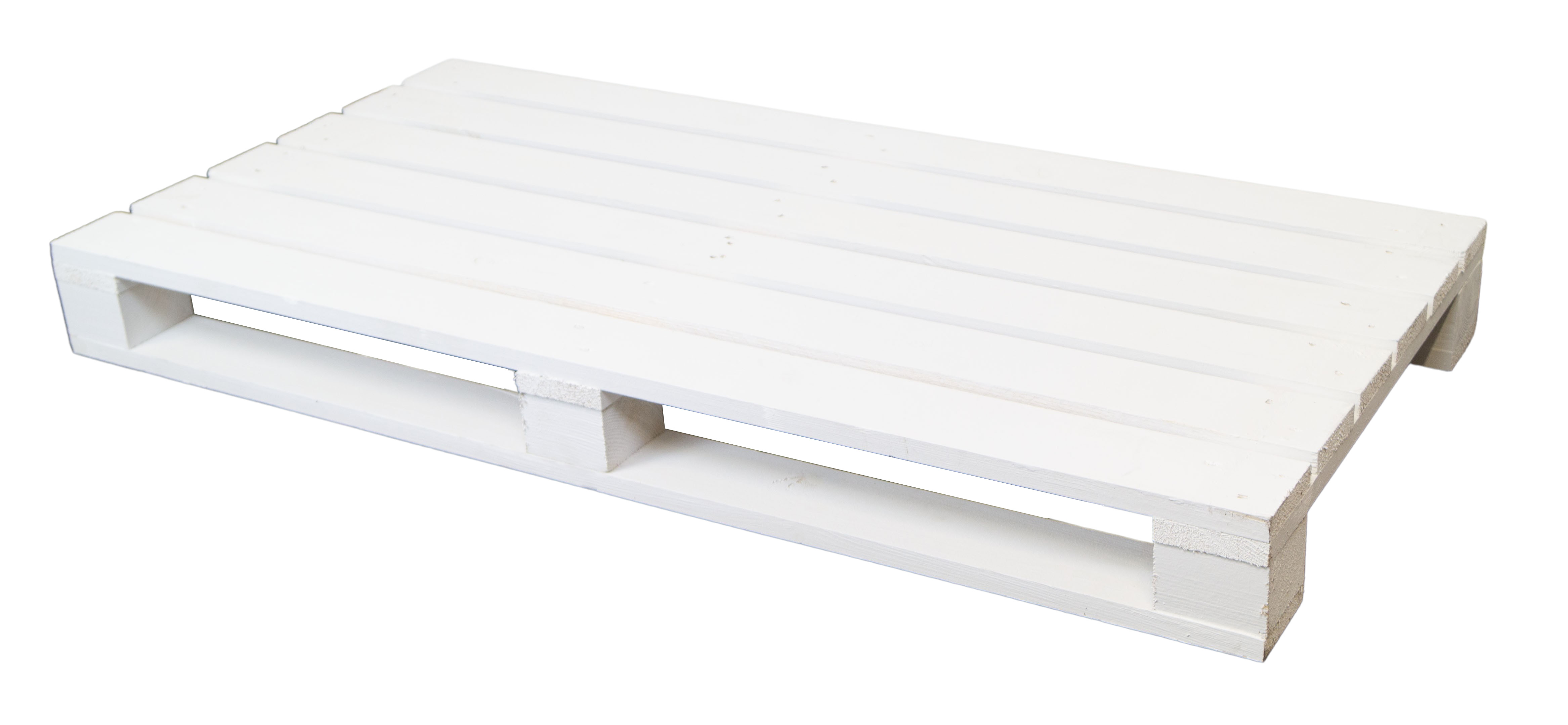 Palette in weiß 120x60x12,5cm Palette in weiß 120x60x12,5cm