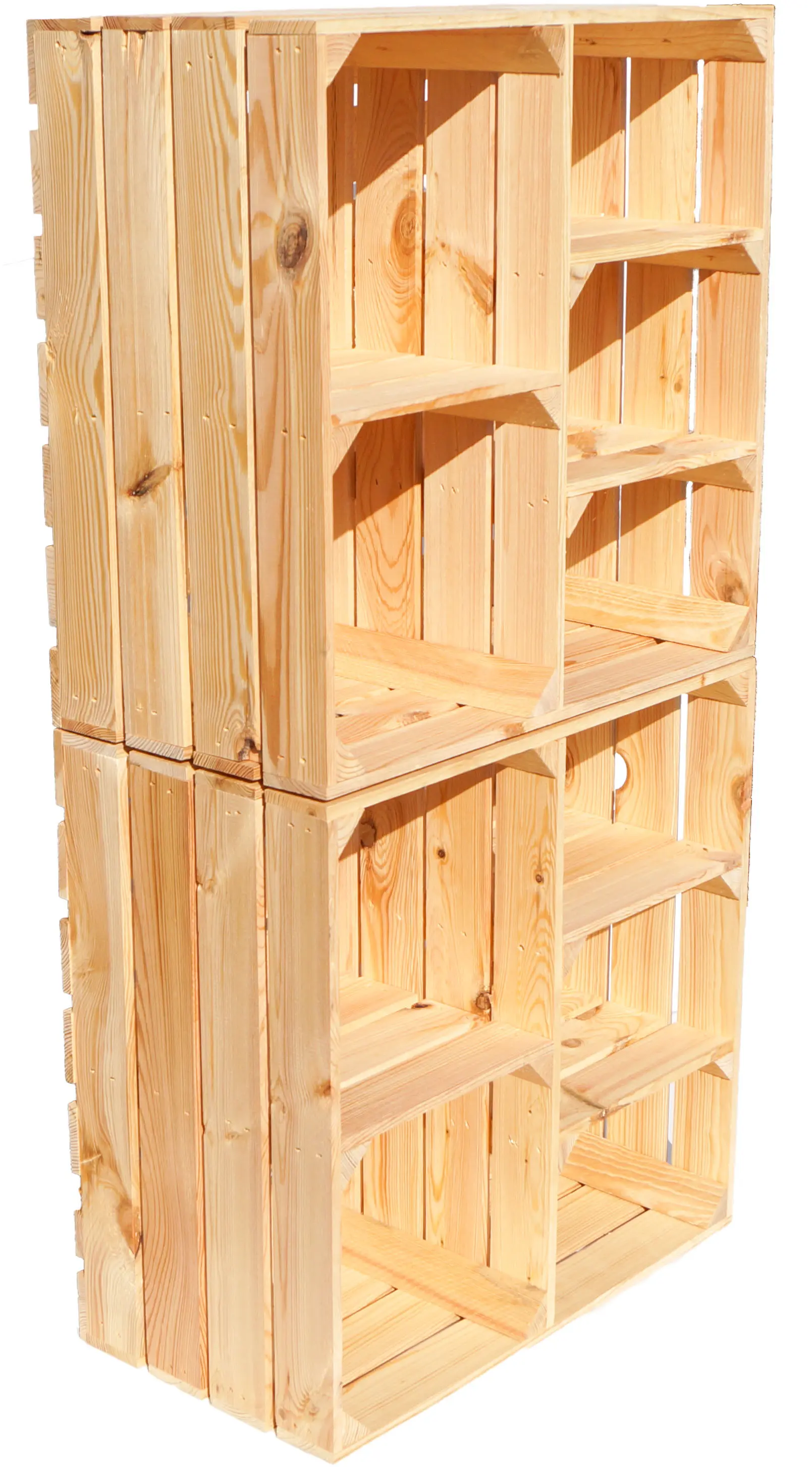 Obstkistenregal Bertha Natur Obstkistenregal Bertha Natur