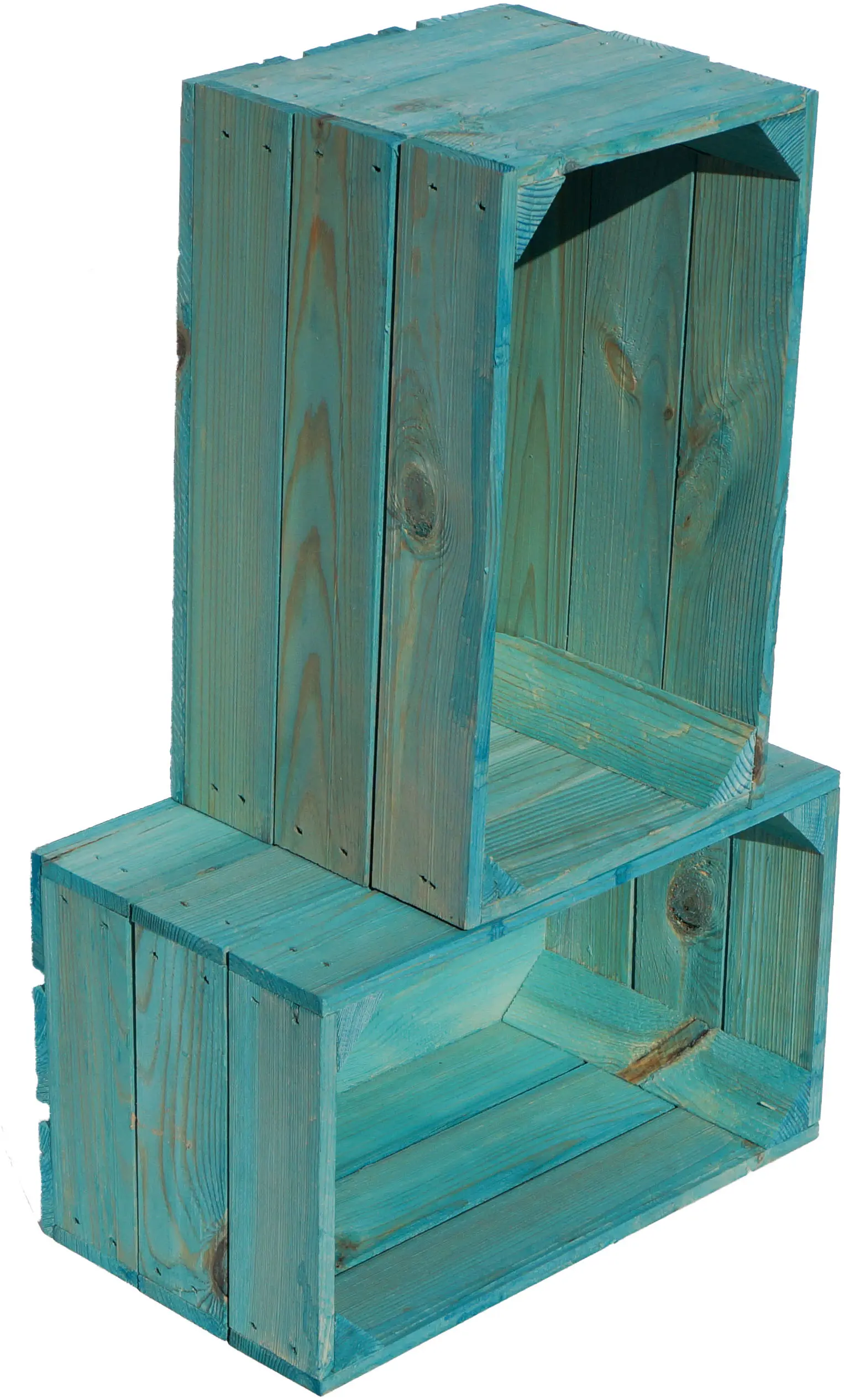 Regalkiste "Hilde" Türkis 38x22x21cm Regalkiste "Hilde" Türkis 38x22x21cm