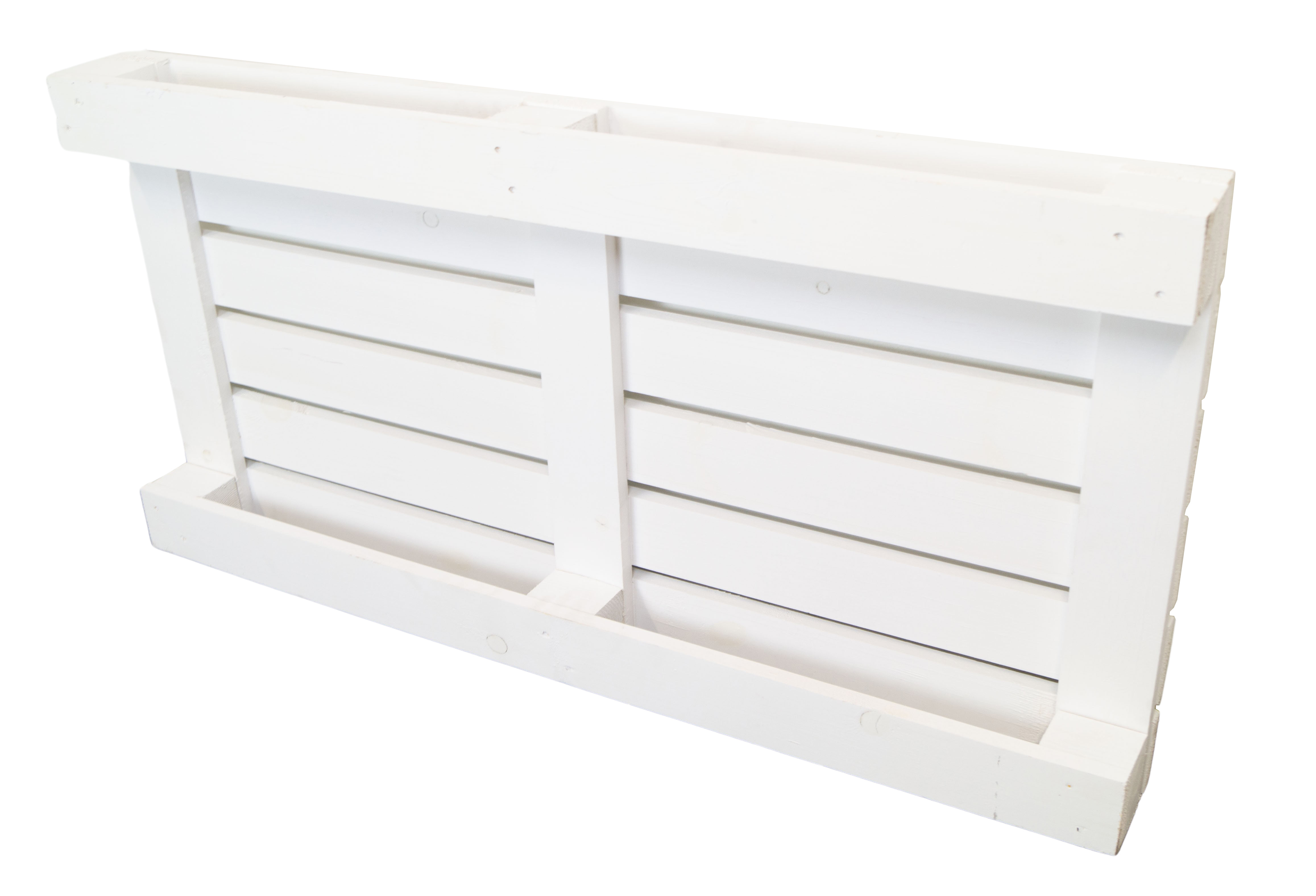 Palette in weiß 120x60x12,5cm Palette in weiß 120x60x12,5cm