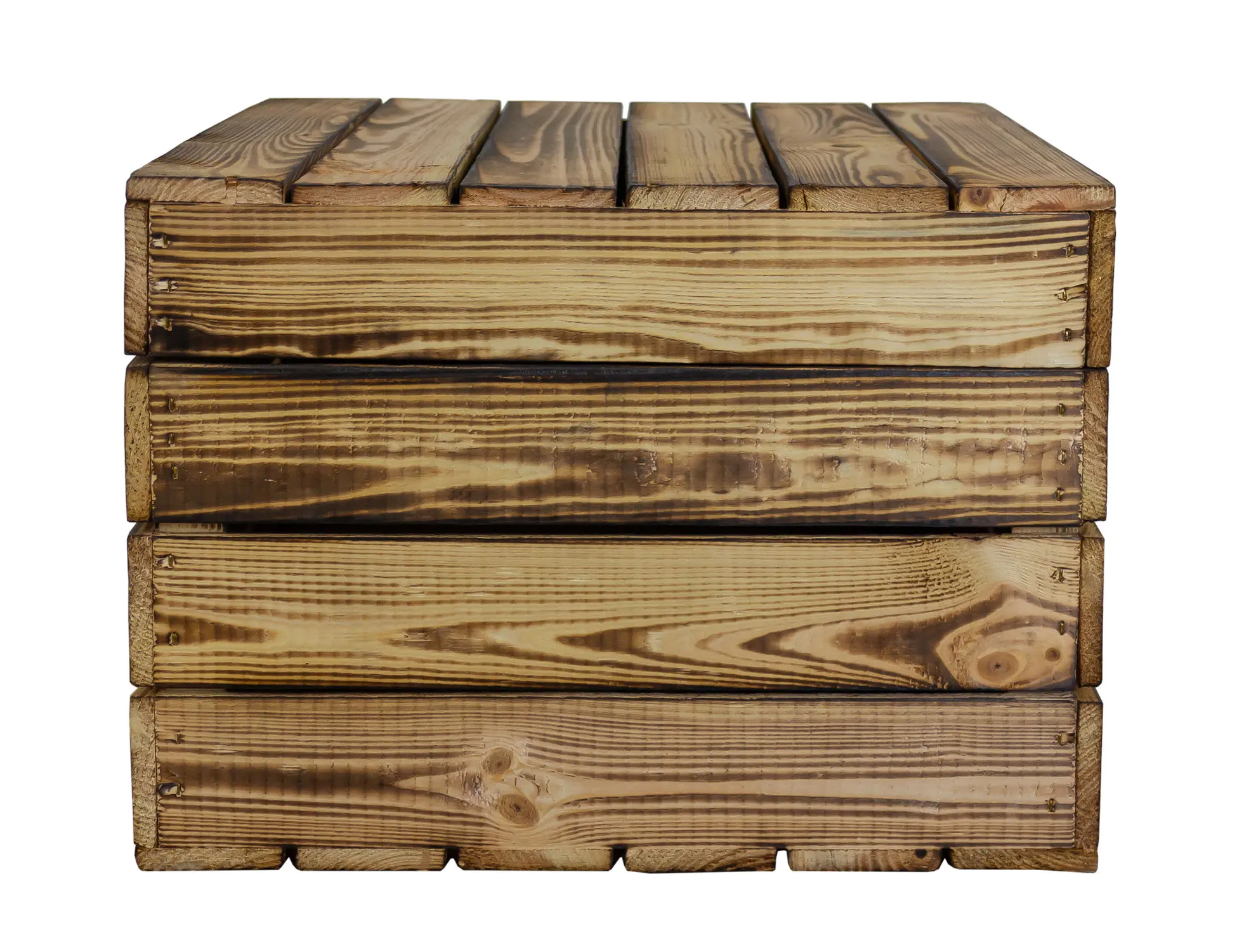 Große geflammte Holztruhe als Geschenkbox oder Erinnerungskiste XL 50x40x29cm Große geflammte Holztruhe als Geschenkbox oder Erinnerungskiste XL 50x40x29cm