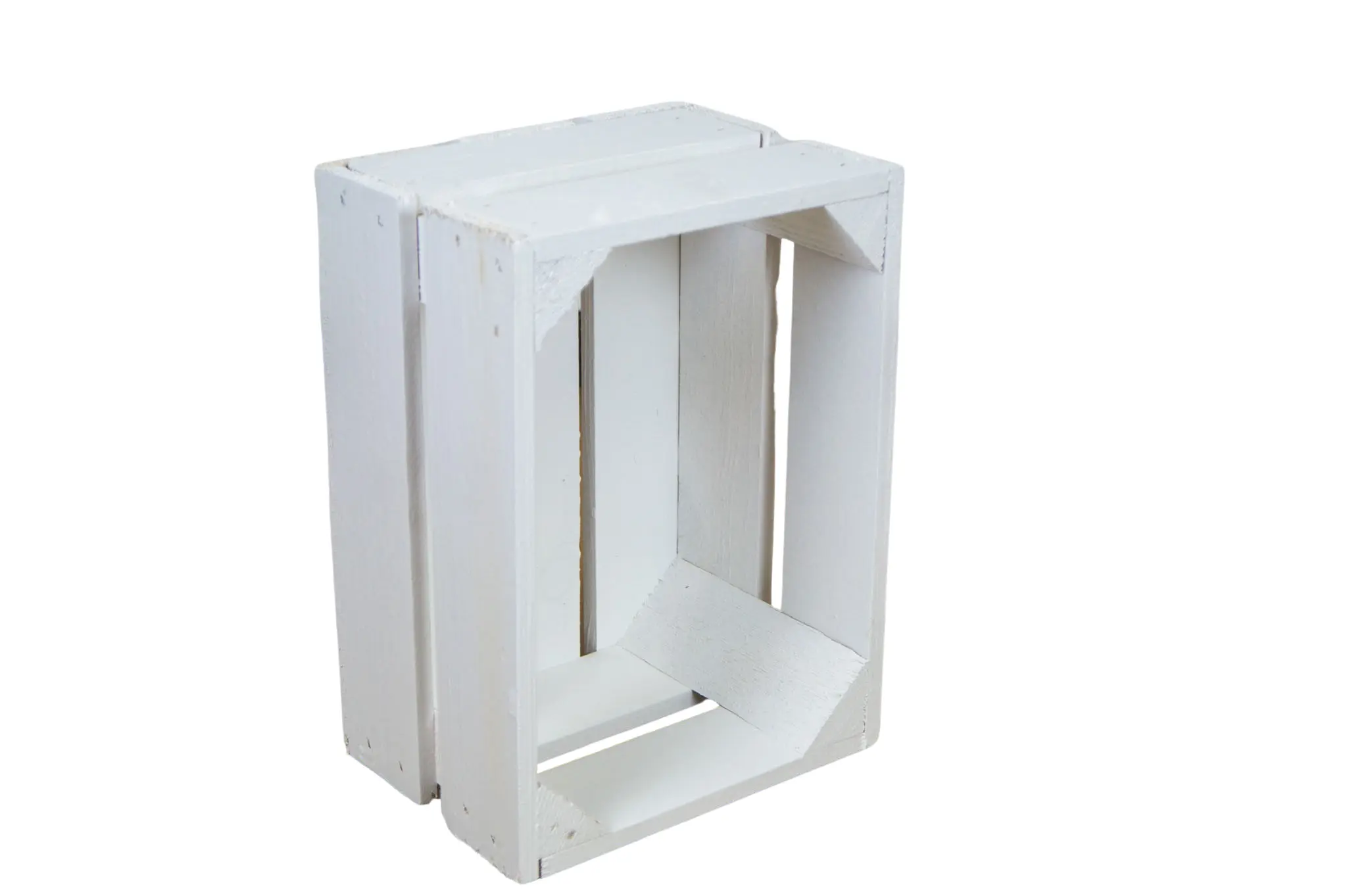 Kleine Holzkiste "Frieda" weiß