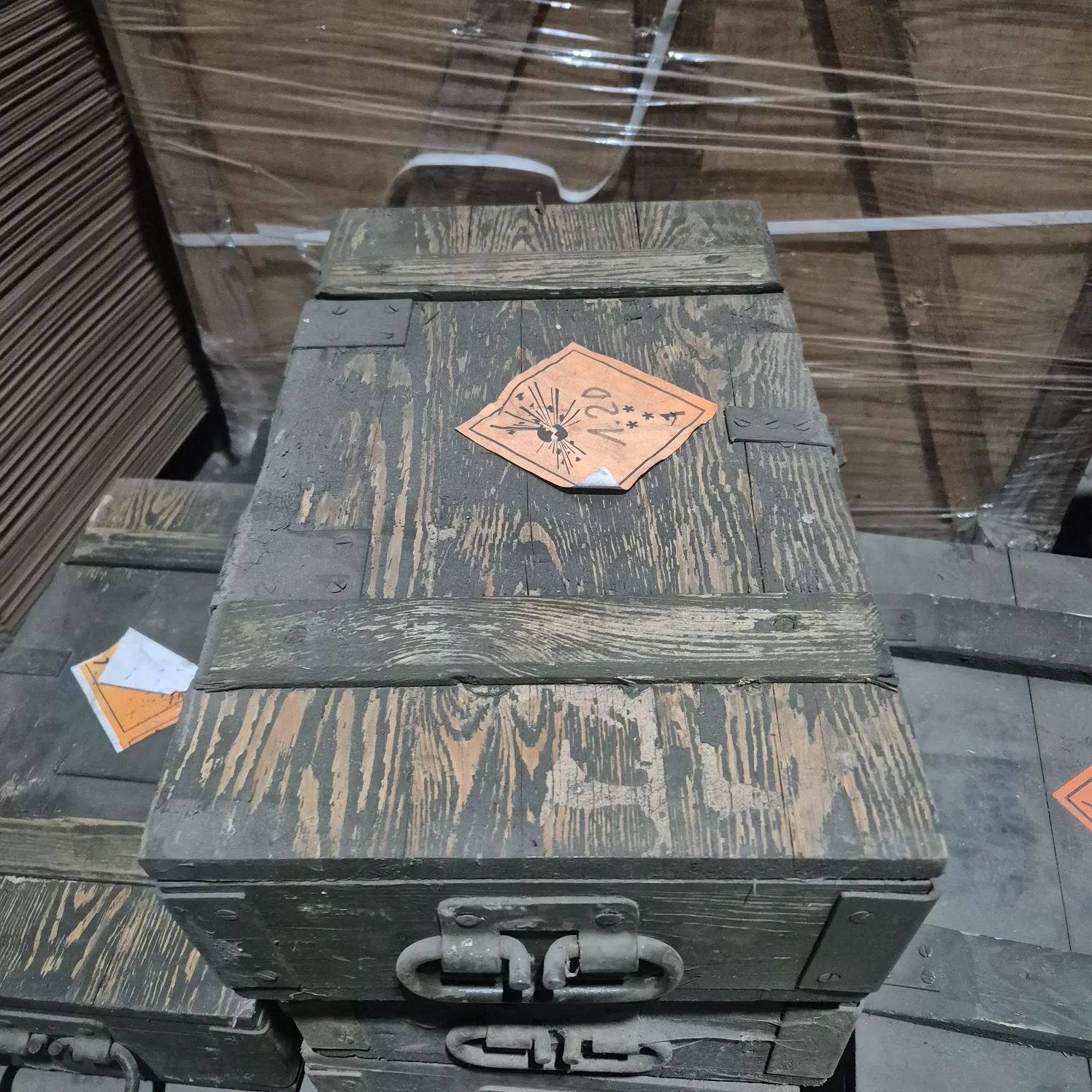 Munitionskiste F-1 B WARE Aufbewahrungskiste Militärkiste Munitionsbox Holzbox Munitionskiste F-1 B WARE Aufbewahrungskiste Militärkiste Munitionsbox Holzbox