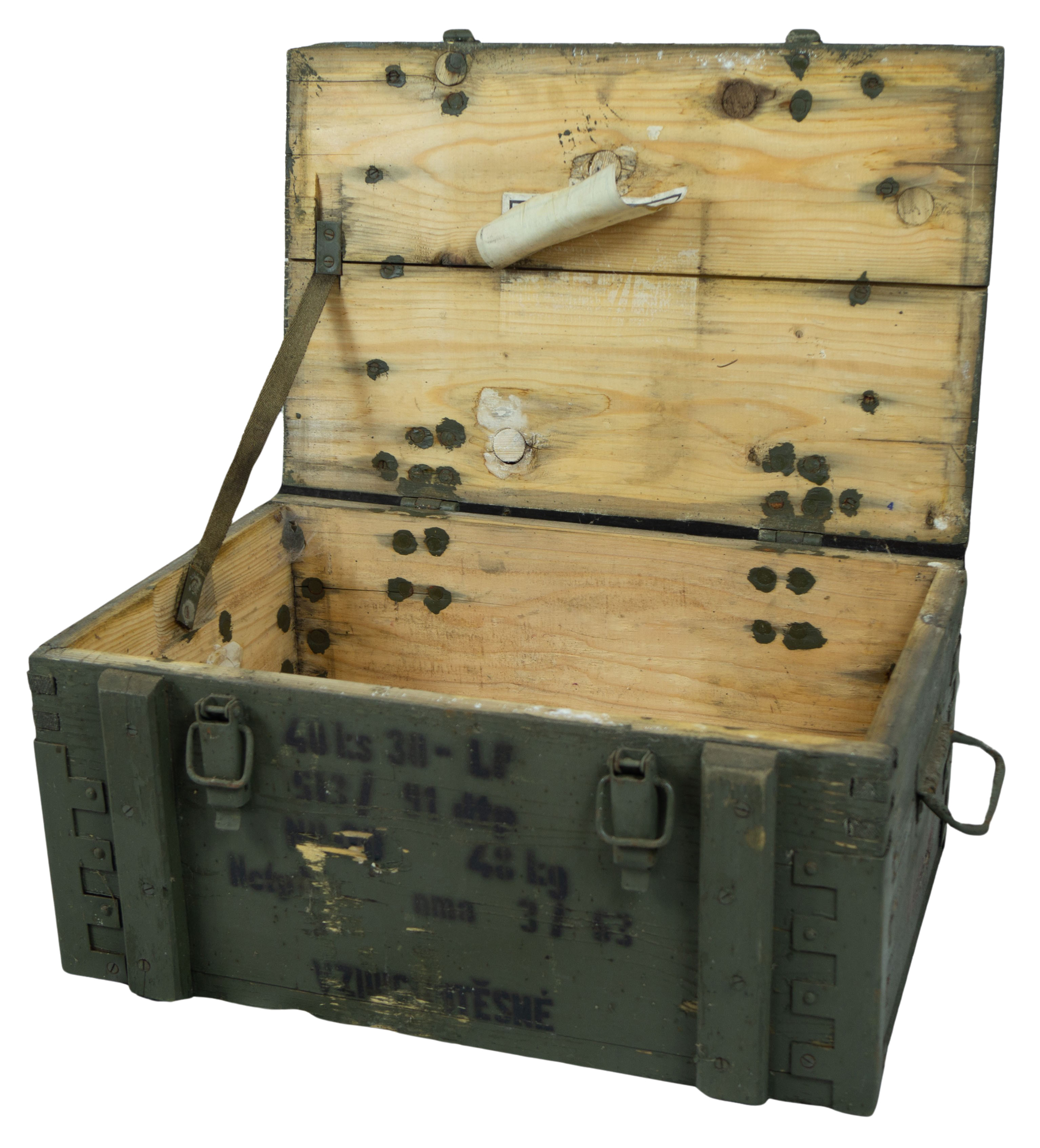 Munitionskiste 40 KS B-Ware als Couchtisch Munitionskiste 40 KS B-Ware als Couchtisch