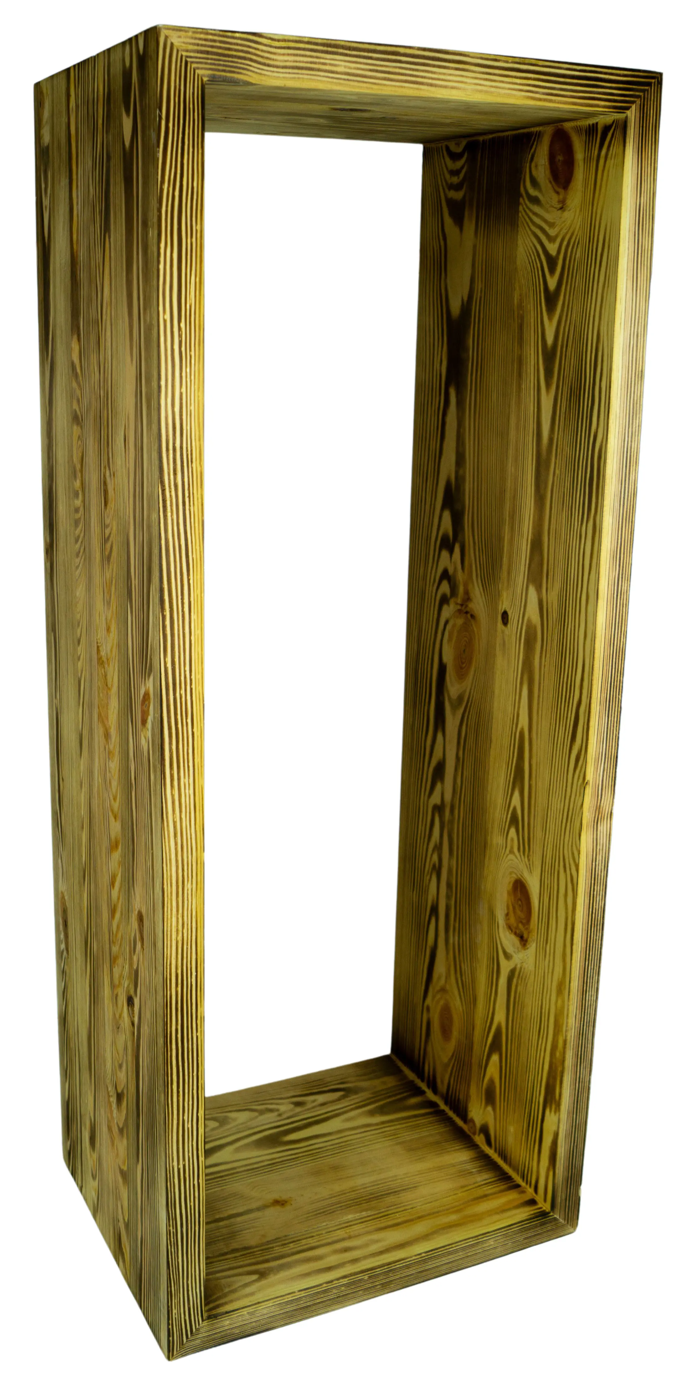 Lowboard in Shabby schwarz 100x40x30cm aus Massivholz Lowboard in Shabby schwarz 100x40x30cm aus Massivholz